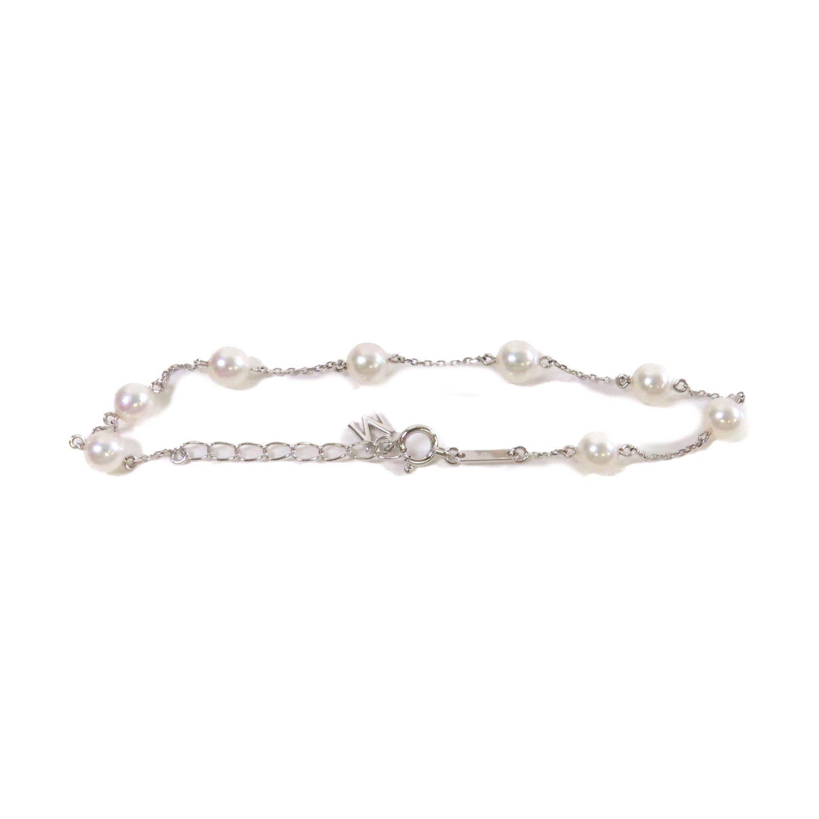 MIKIMOTO 18K白金/珍珠Pearl Bracelet手鏈