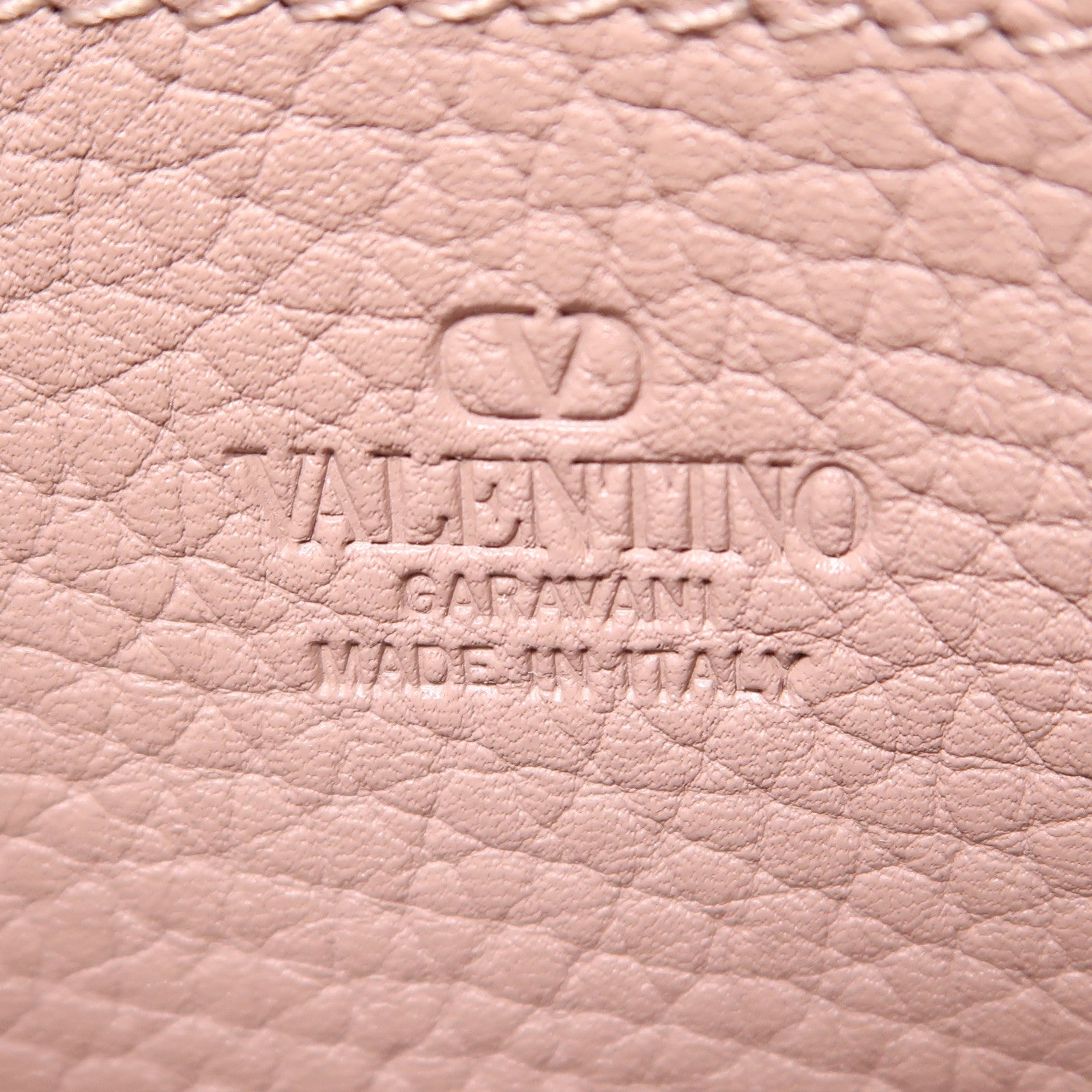 Valentino GHW Mini Rockstud Hobo Bag Handbag Calfskin Leather 6W2P0AI7VSH P45