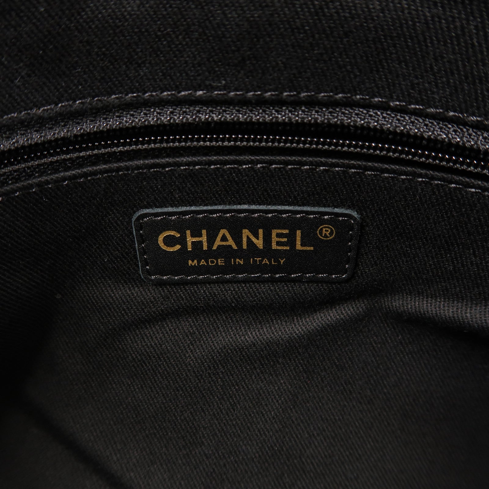 CHANEL 牛皮皮革Shoulder Tote金扣肩背袋/手挽袋