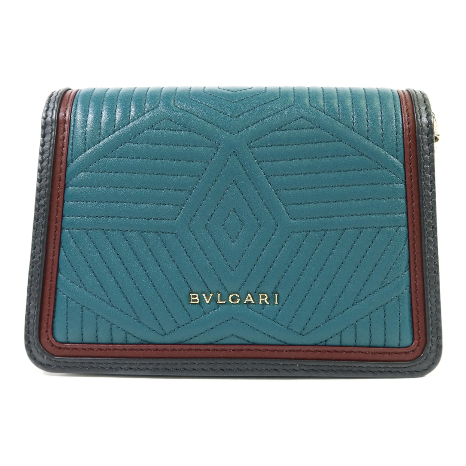 BVLGARI 牛皮皮革Serpenti Forever金扣鏈帶肩背袋