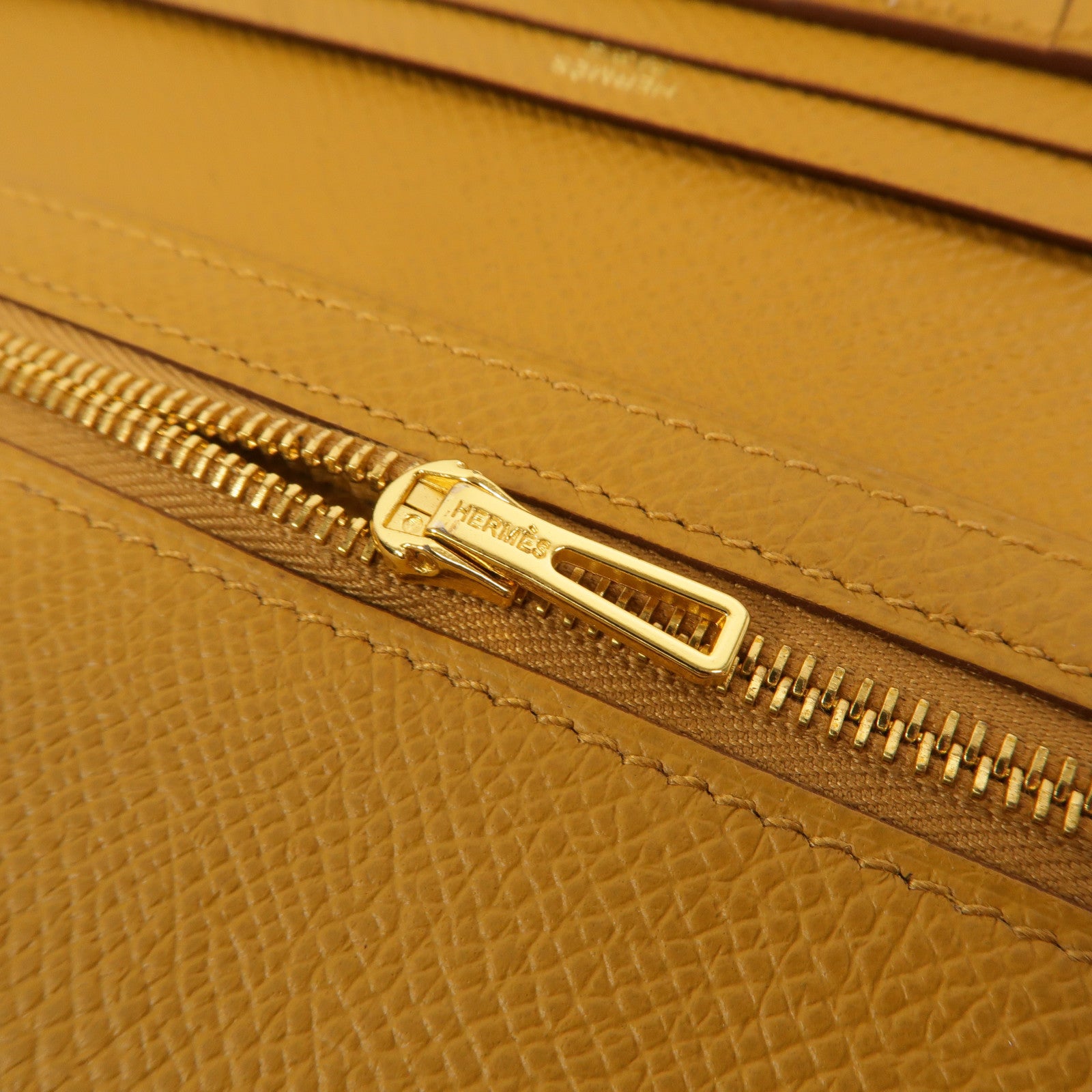 HERMES Epsom皮革Bearn Wallet長錢包Sesame