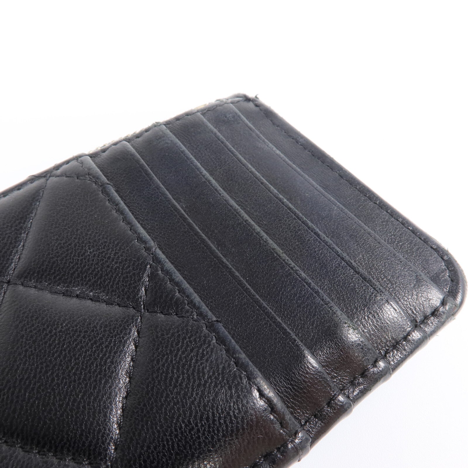 CHANEL 羊皮皮革Card Case金扣卡片套
