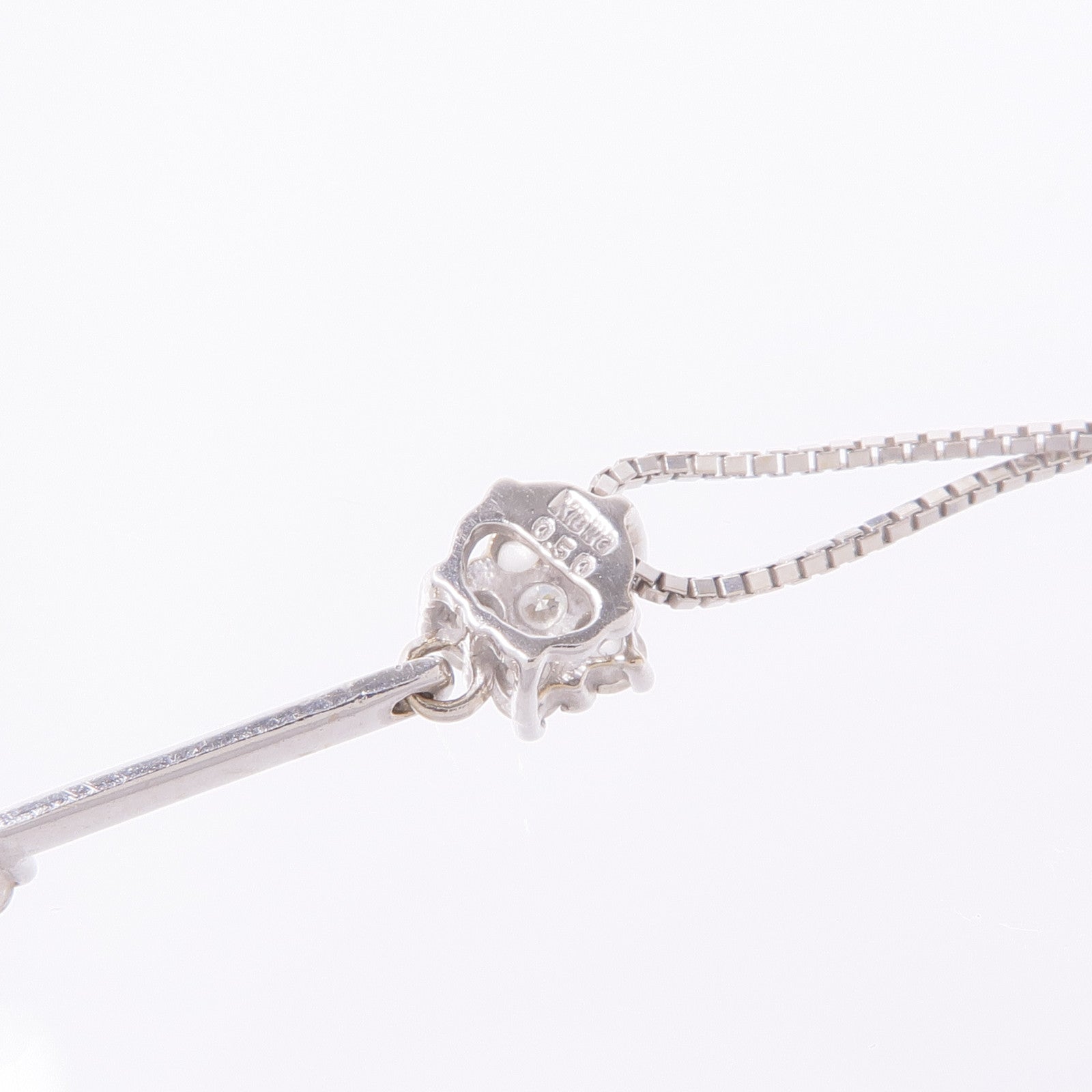 JEWELRY Diamond Necklace 18K White Gold