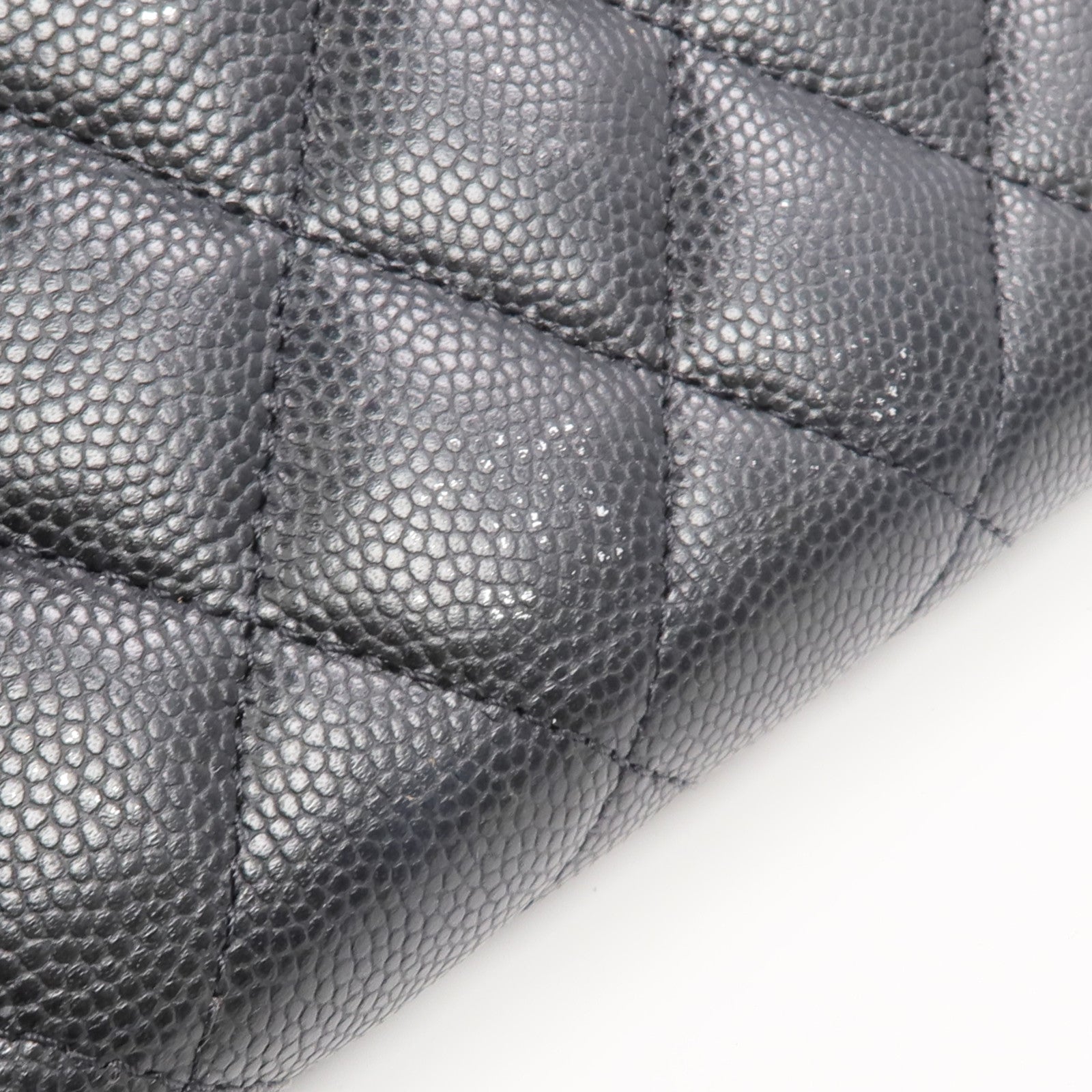 CHANEL 牛皮皮革Chanel 19 Wallet銀扣長錢包