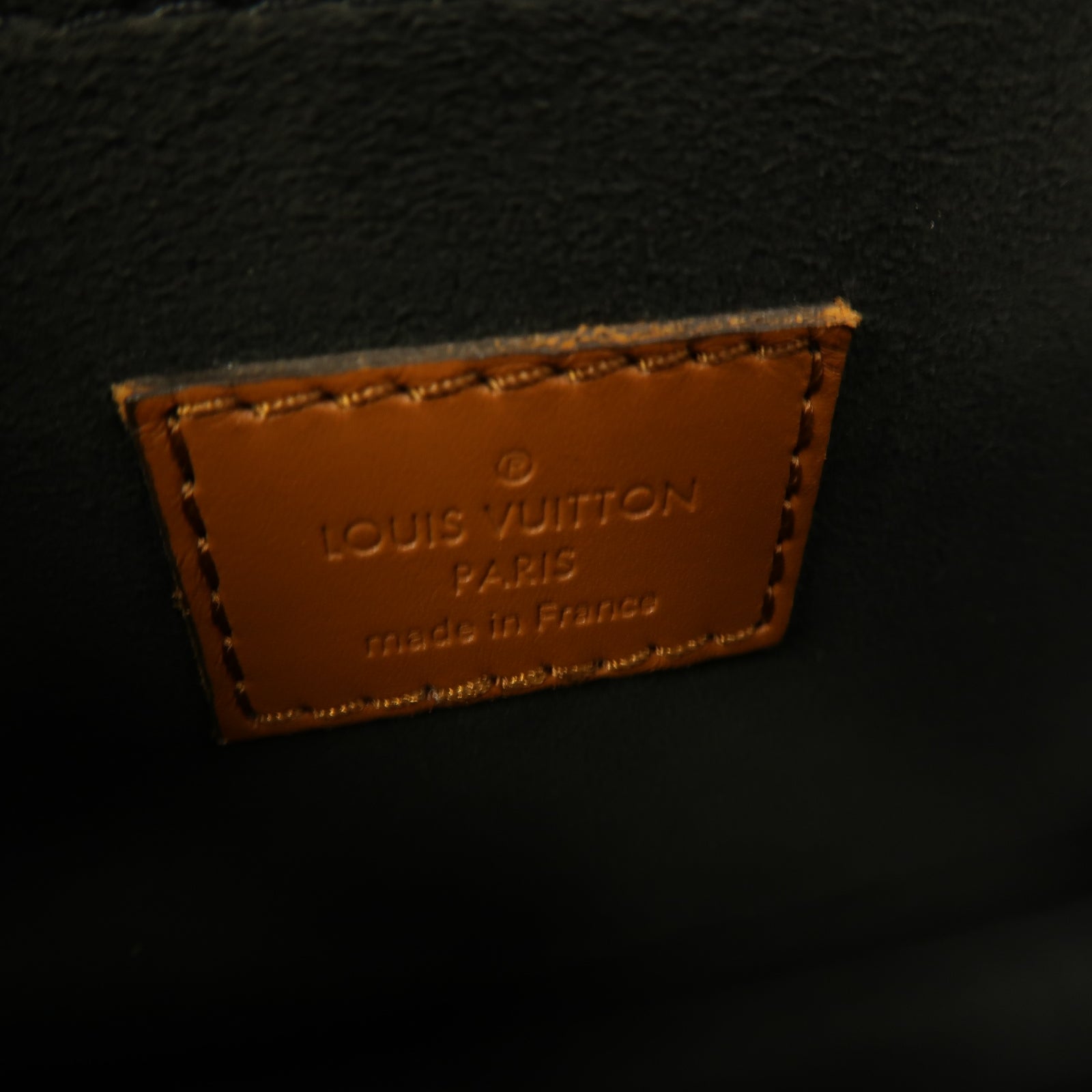 LOUIS VUITTON 【激減優惠】Monogram Reverse Dauphine金扣肩背袋棕色