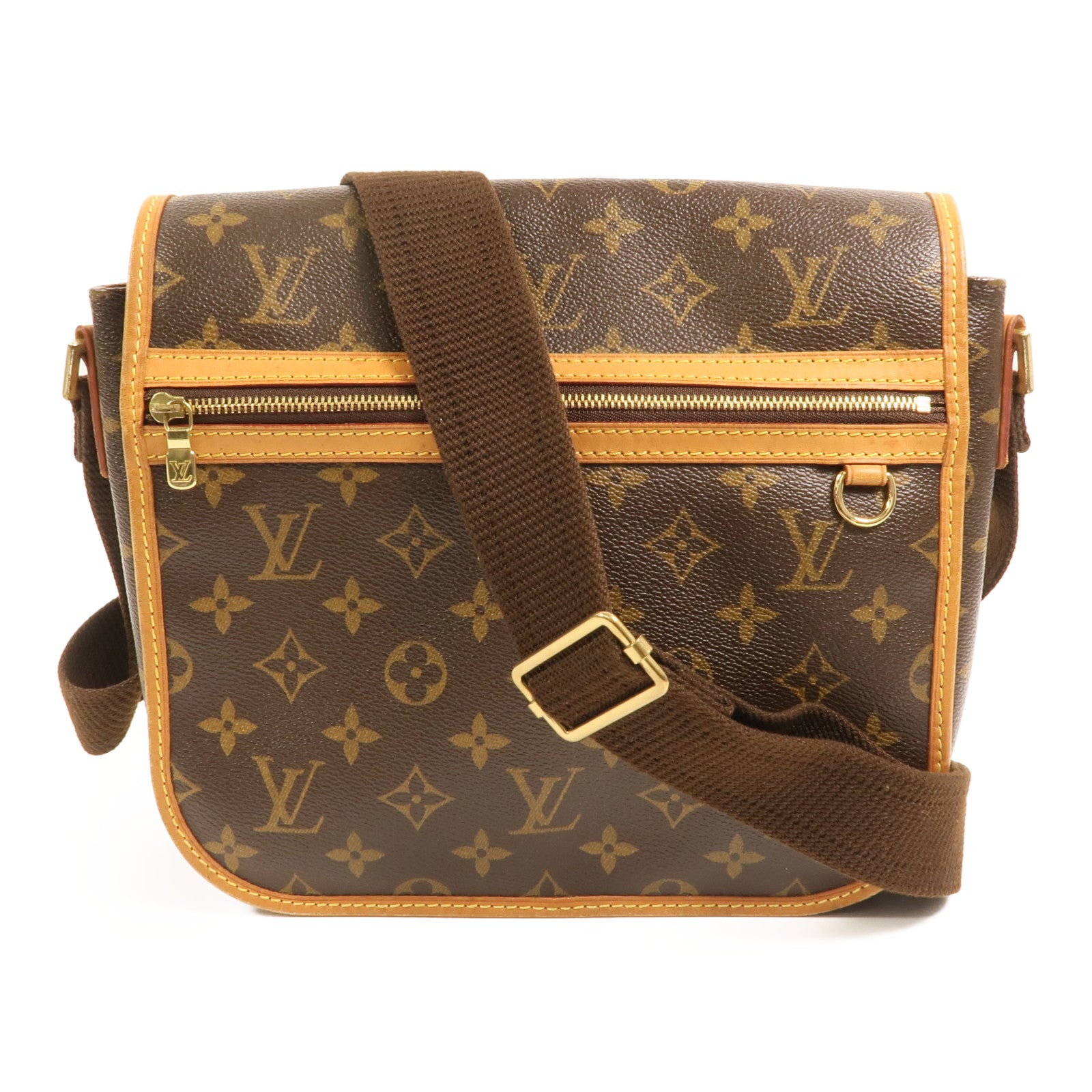 LOUIS VUITTON Monogram Bosphore金扣肩背袋