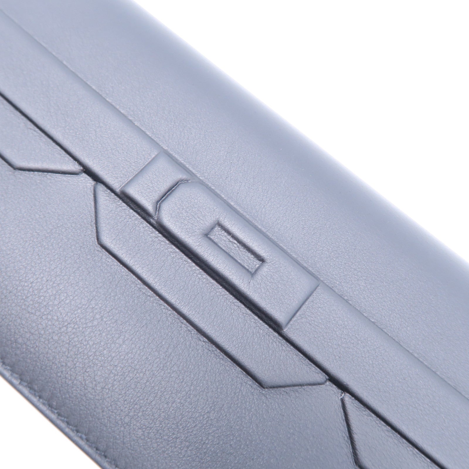 HERMES Swift皮革Birkin Shadow Clutch手拿包黑色