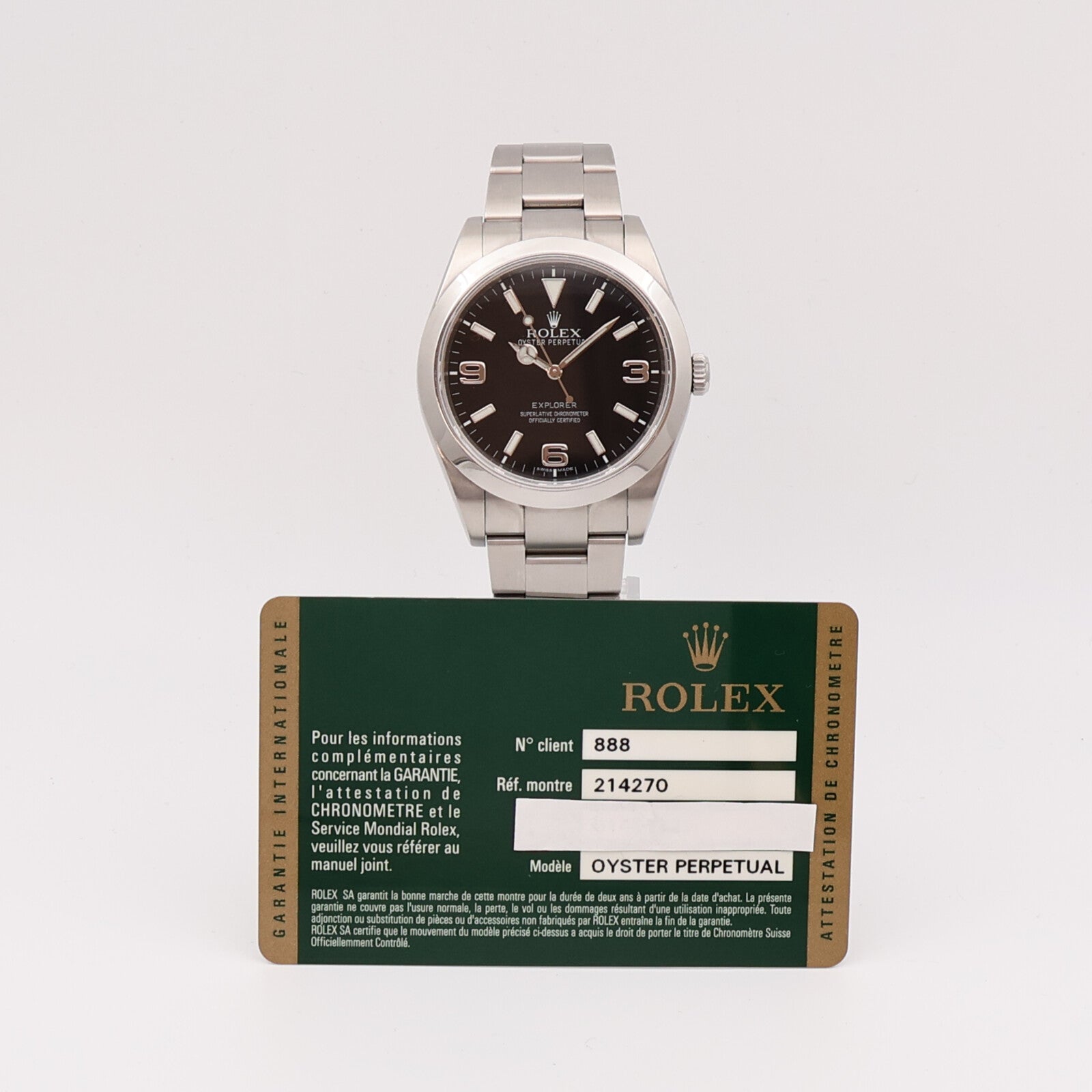 ROLEX ExplorerⅠ 214270
