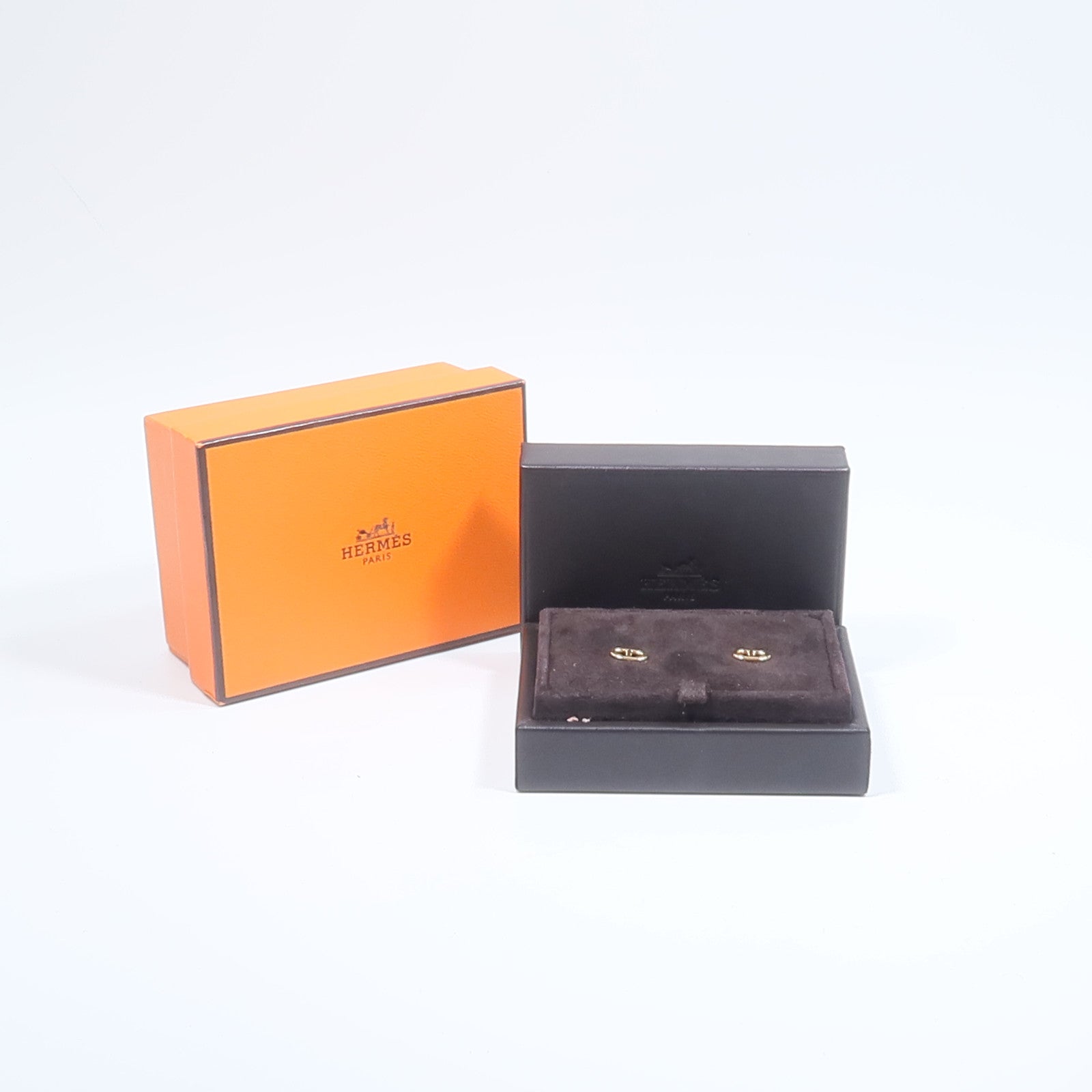 HERMES 18K玫瑰金Farandole earrings耳環
