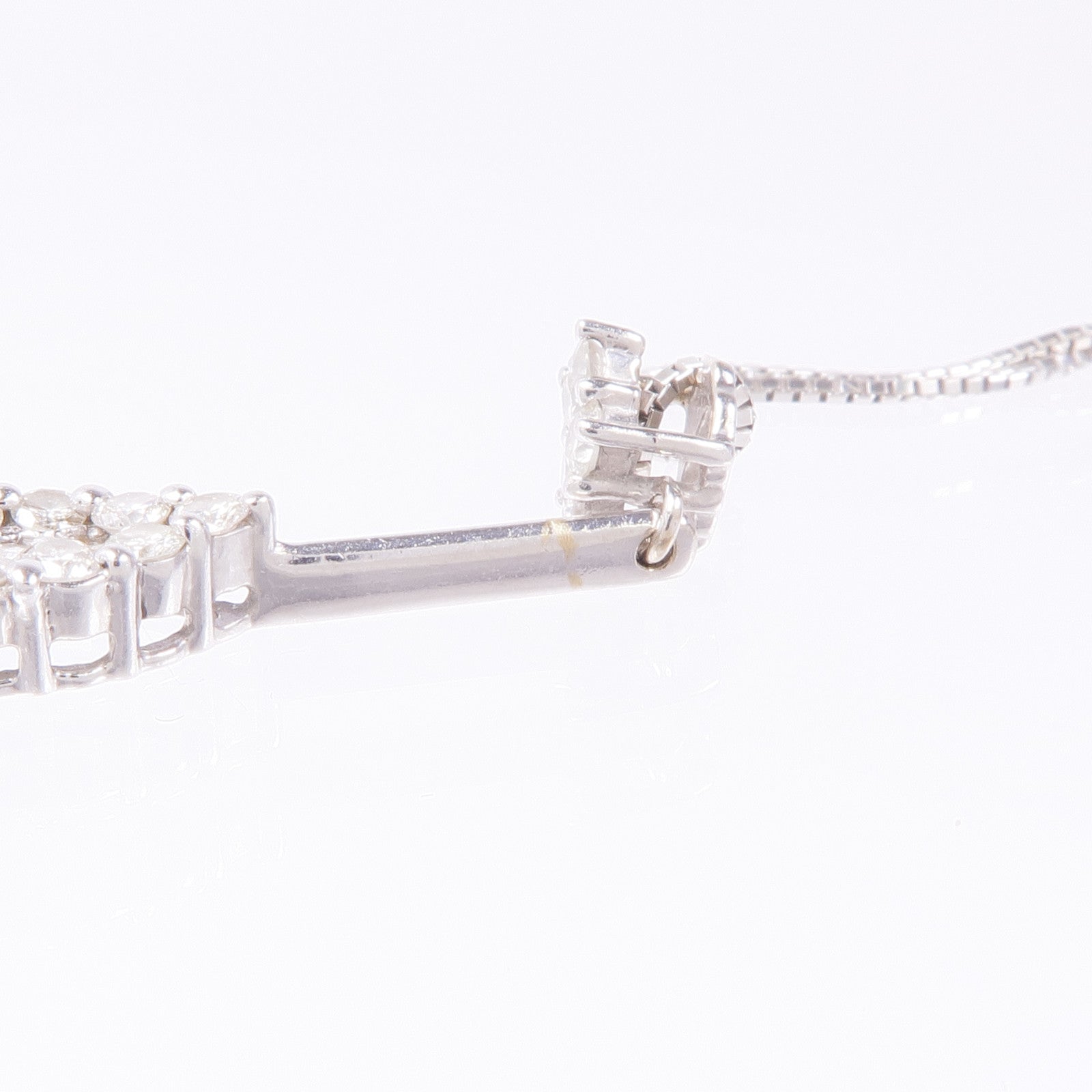 JEWELRY Diamond Necklace 18K White Gold