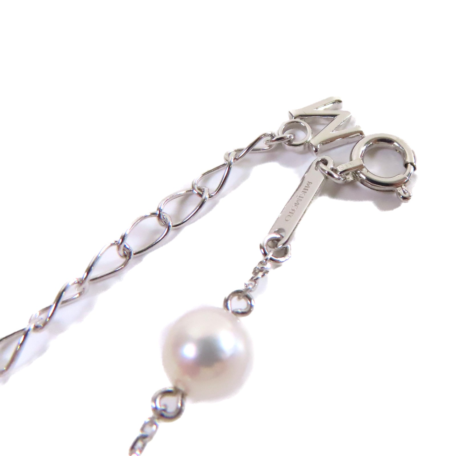 MIKIMOTO 18K白金/珍珠Pearl Bracelet手鏈