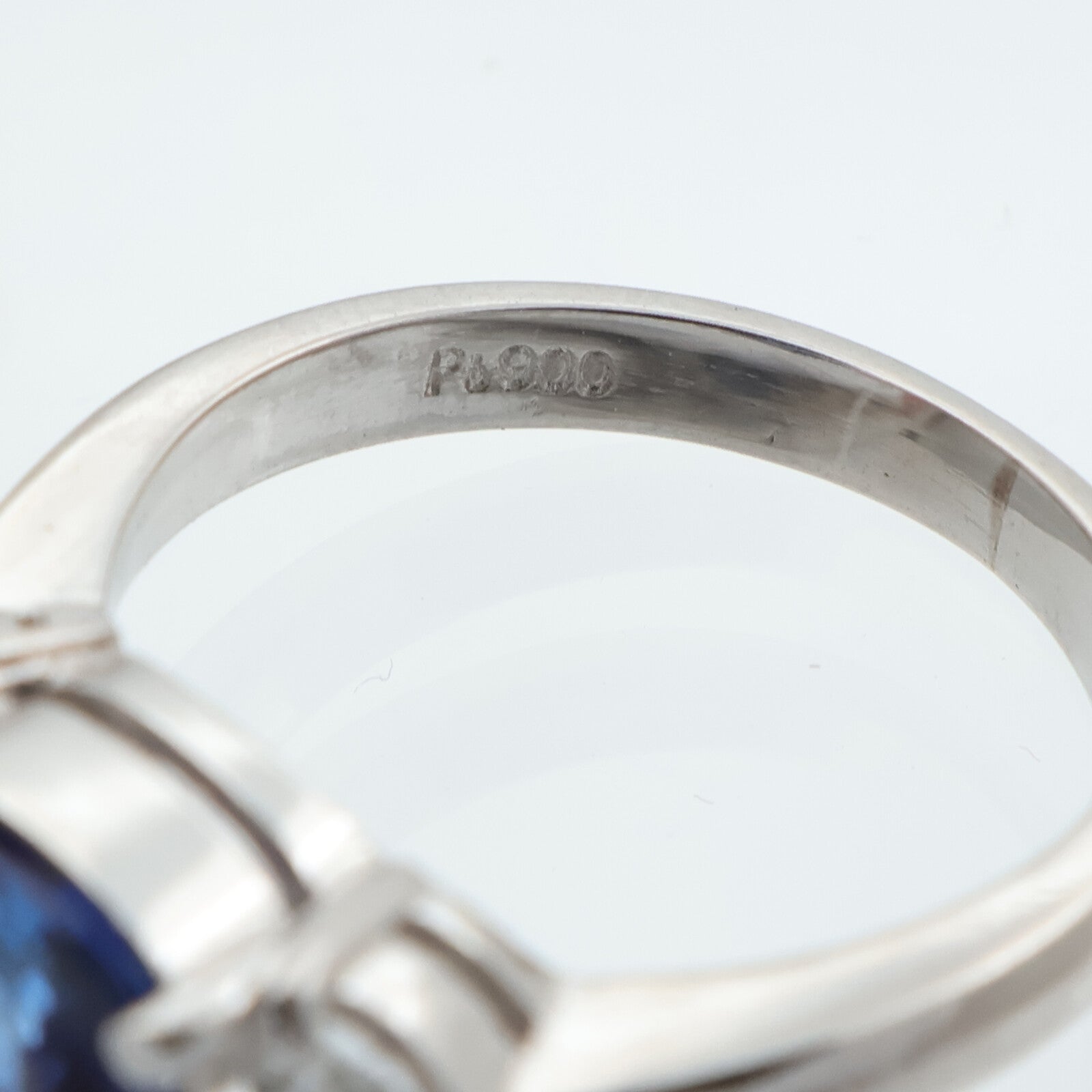 JEWELRY PT900鉑金/藍寶石Sapphire鑽石戒指