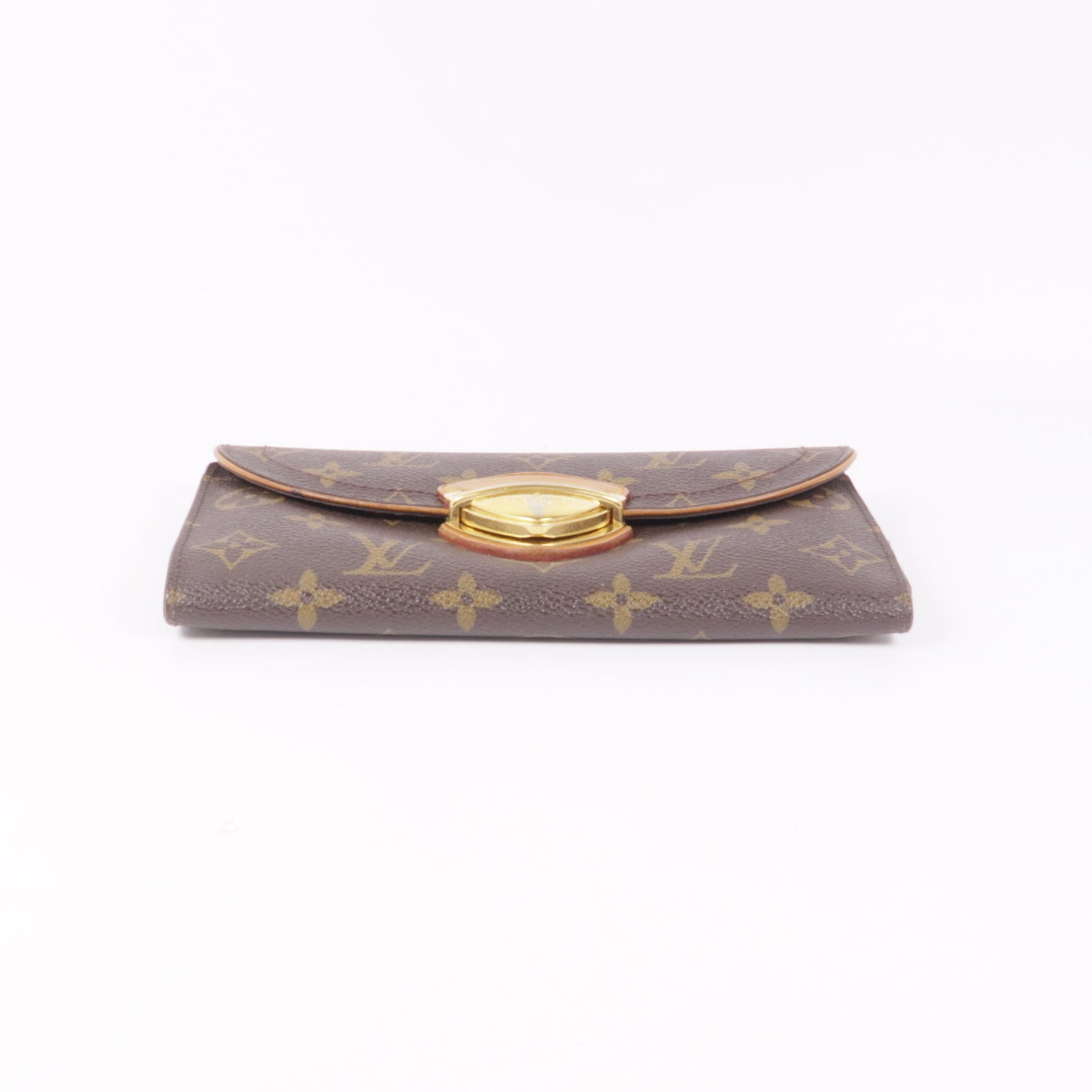 LOUIS VUITTON Monogram Long Wallet金扣長錢包