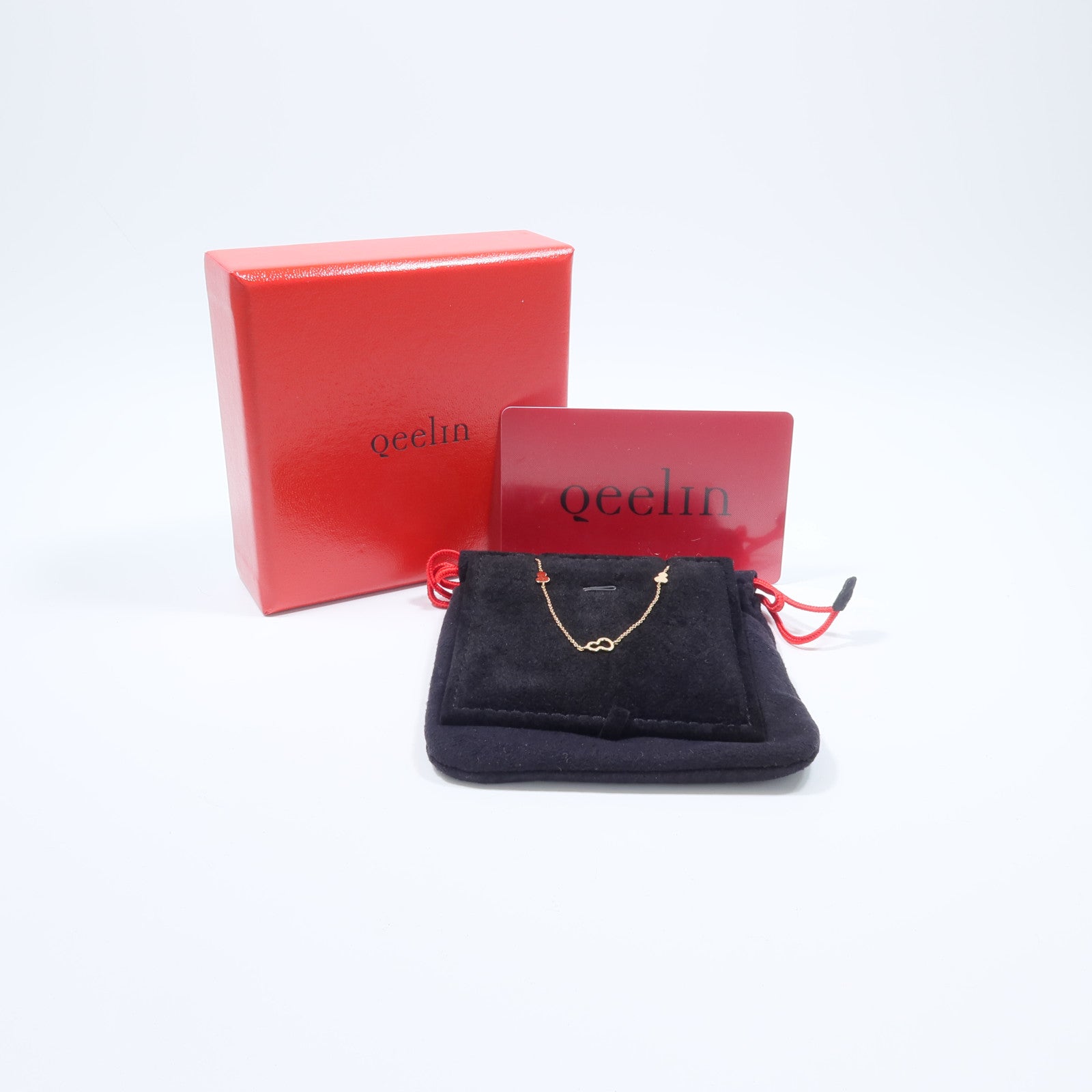 JEWELRY 18K玫瑰金Qeelin Necklace項鍊