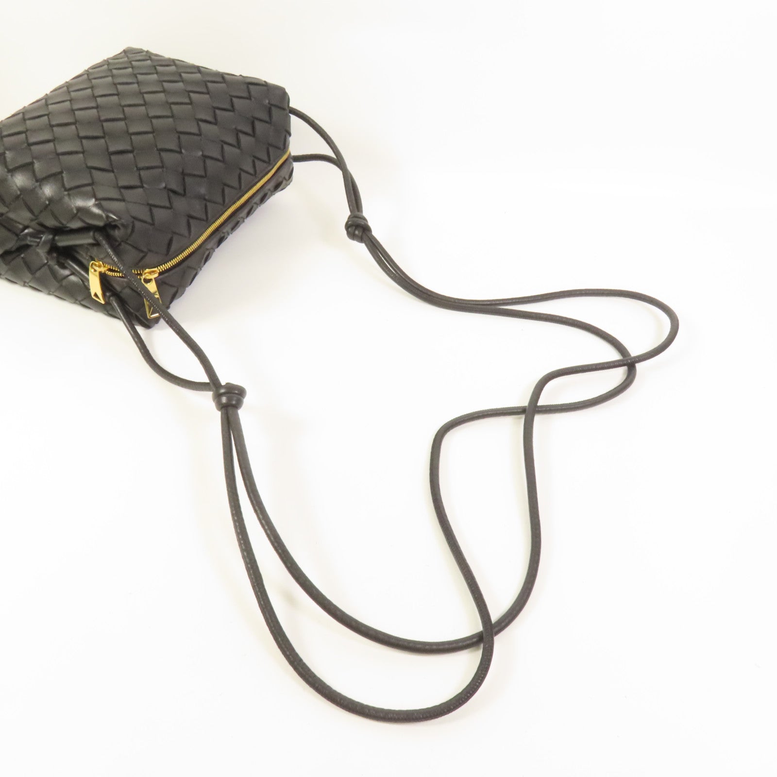 BOTTEGA VENETA 牛皮皮革Shoulder Bag金扣肩背袋