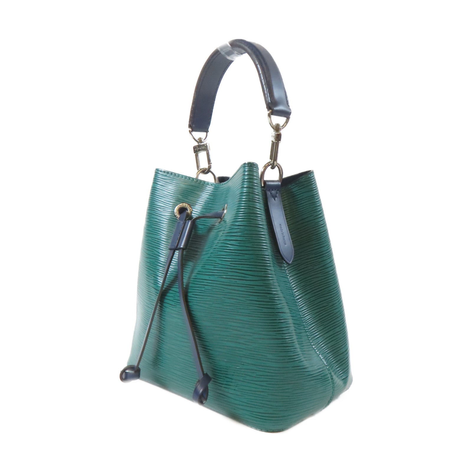 LOUIS VUITTON 【激減優惠】Epi Neo Noe BB銀扣手挽肩背兩用袋綠色