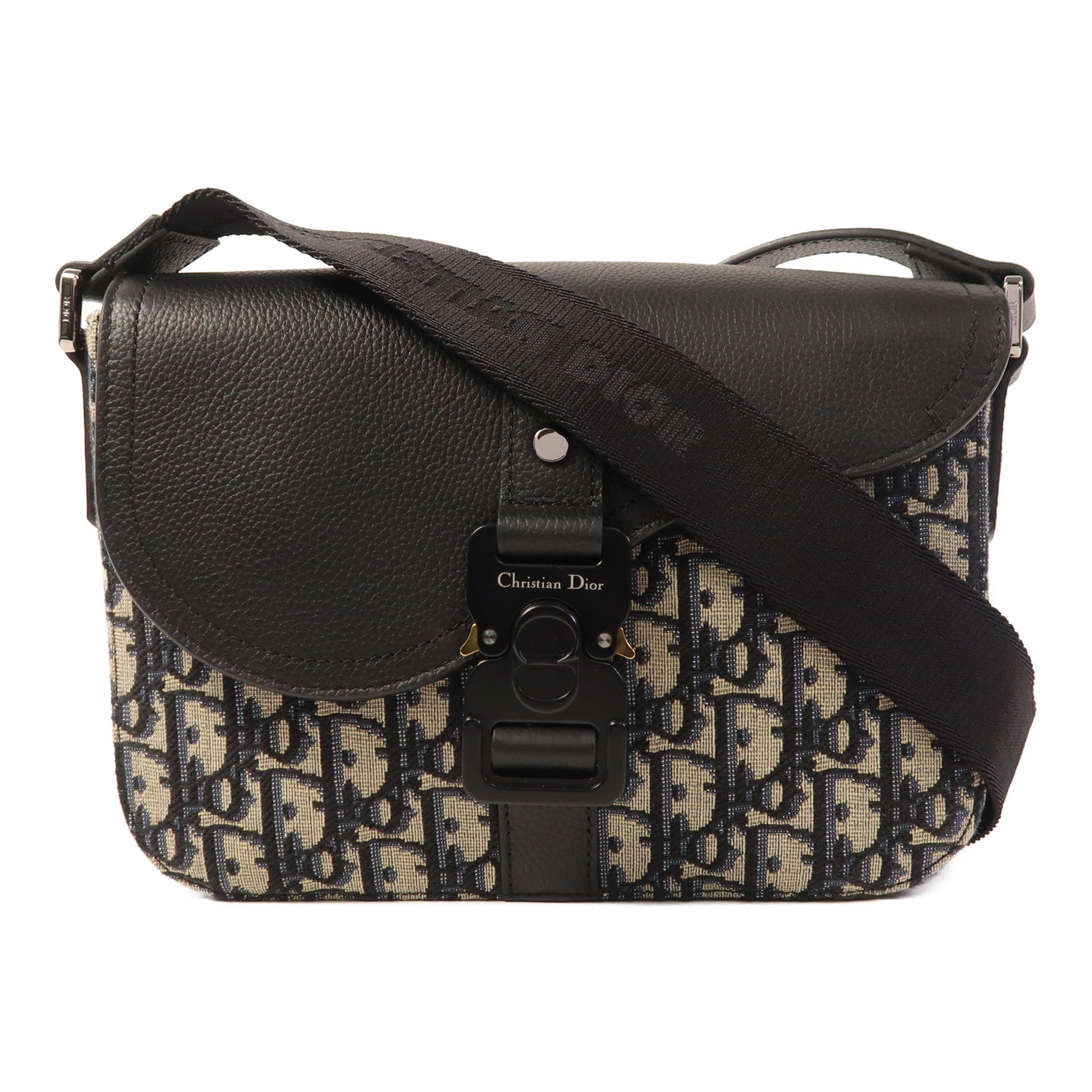 Dior 帆布Saddle肩背袋