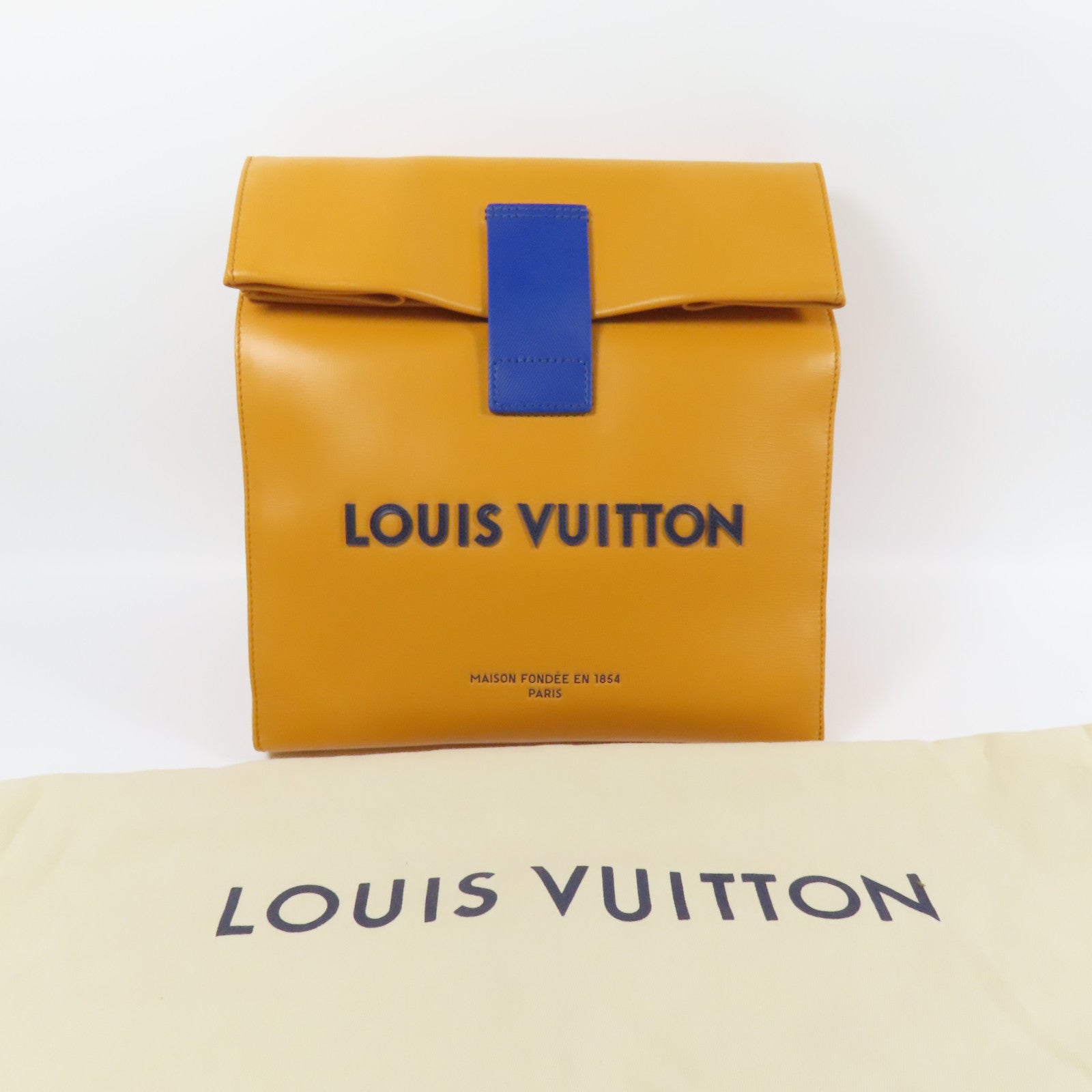 LOUIS VUITTON 牛皮皮革Sandwich Bag手拿包