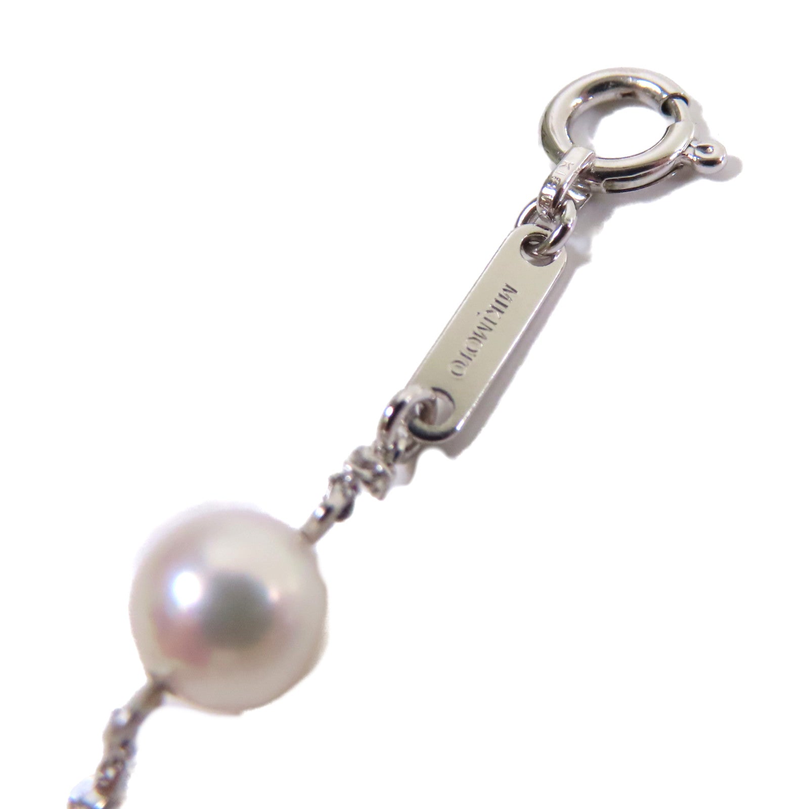 MIKIMOTO 18K白金/珍珠Pearl Bracelet手鏈