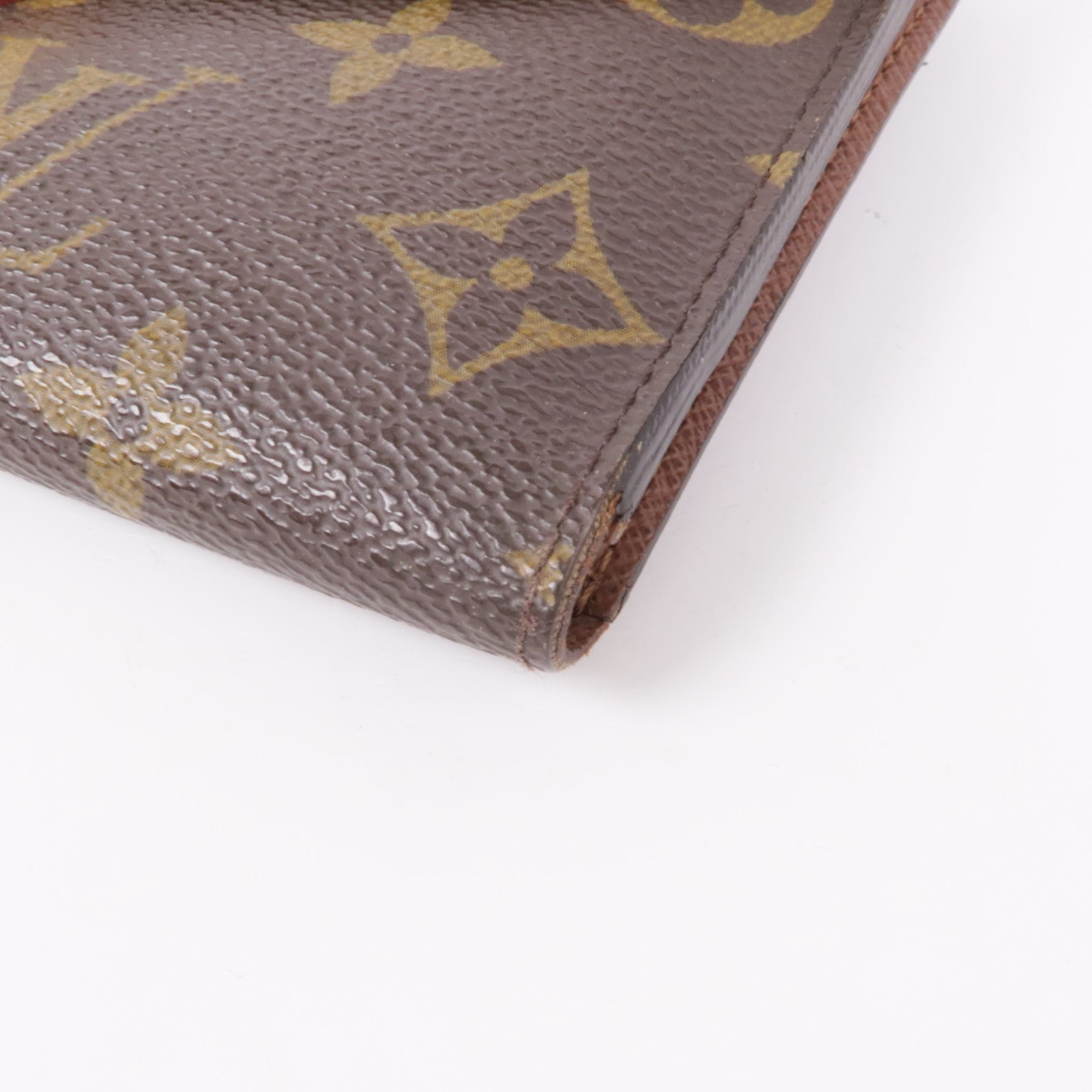 LOUIS VUITTON Monogram Long Wallet金扣長錢包