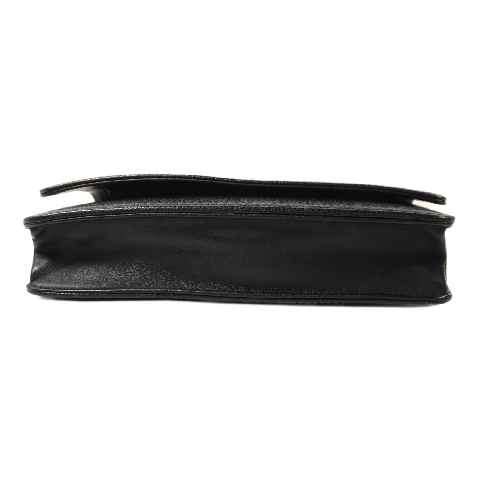 CHANEL 牛皮皮革Timeless CC Wallet On Chain銀扣鏈帶肩背袋