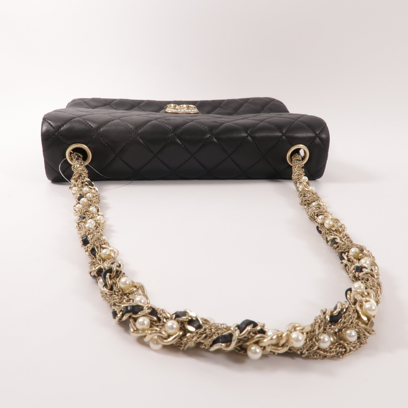 CHANEL 羊皮皮革Chain Shoulder鏈帶肩背袋
