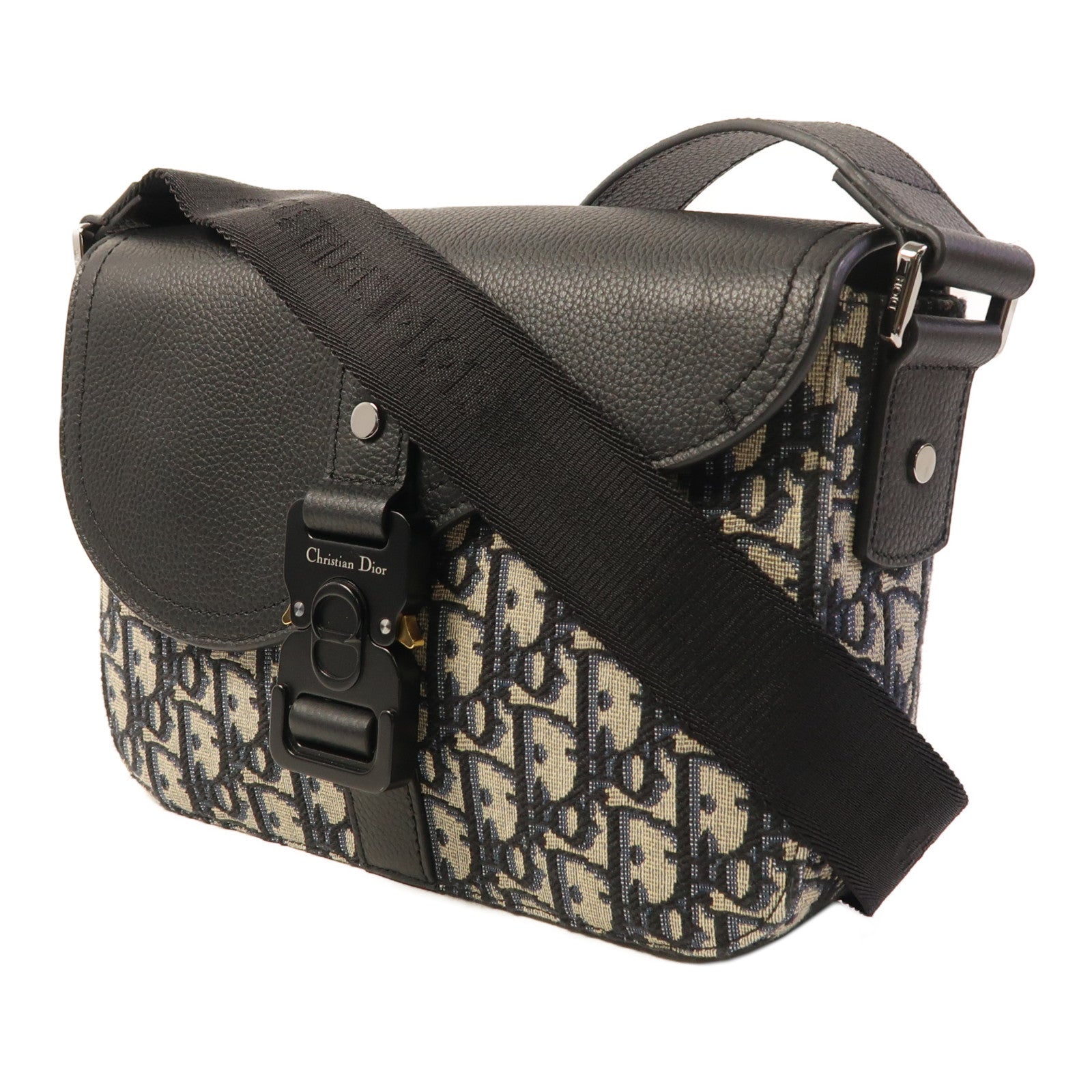 Dior 帆布Saddle肩背袋