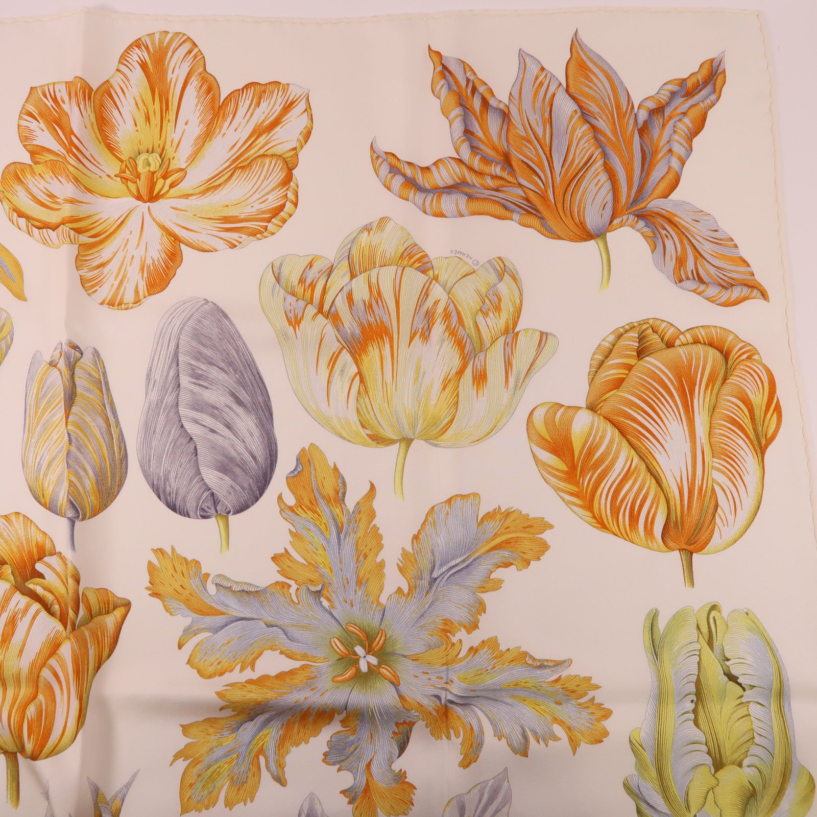 HERMES 絲質Scarf 90X90絲巾