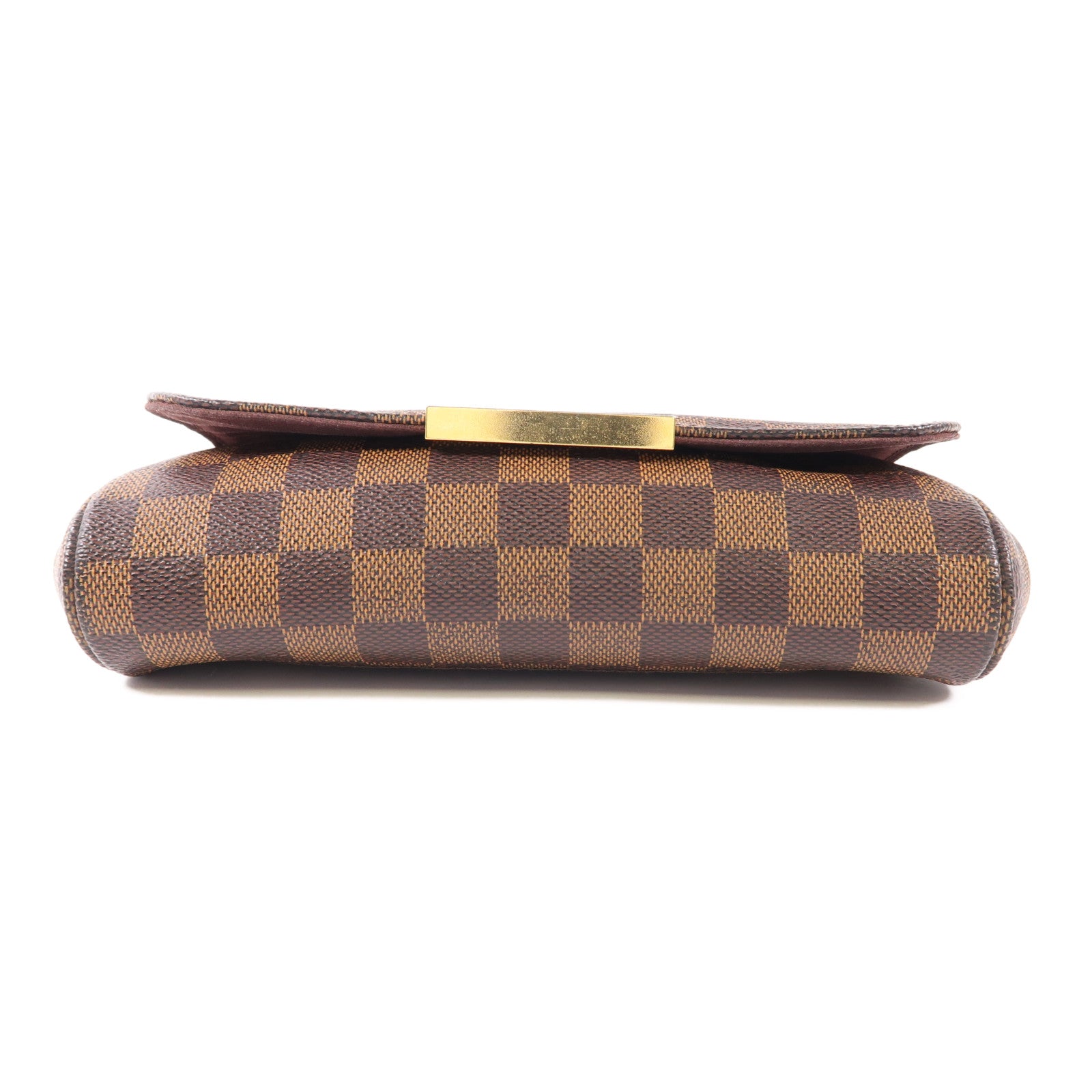 LOUIS VUITTON Damier Favorite PM金扣手挽肩背兩用袋