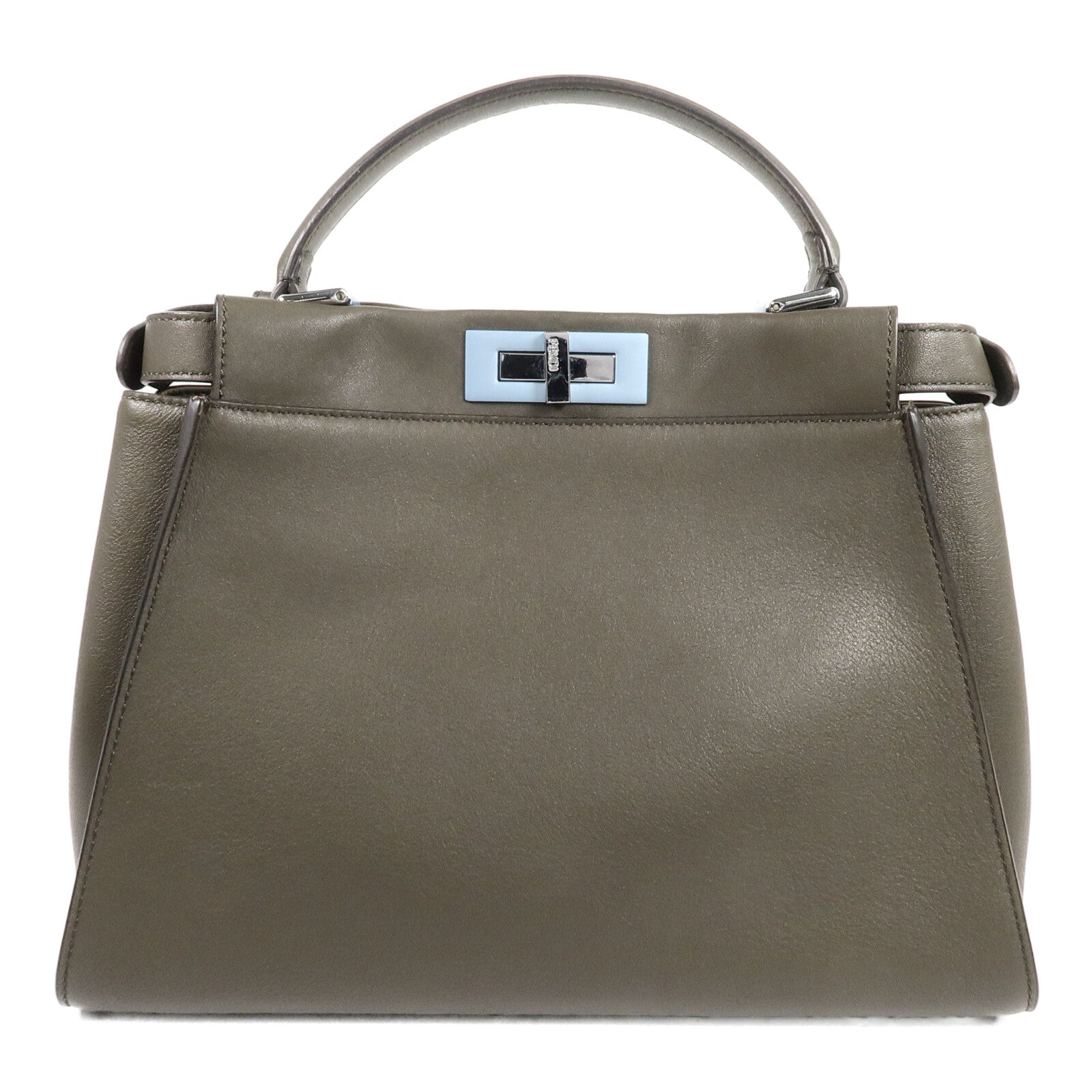FENDI 牛皮皮革Peekboo Large手挽肩背兩用袋