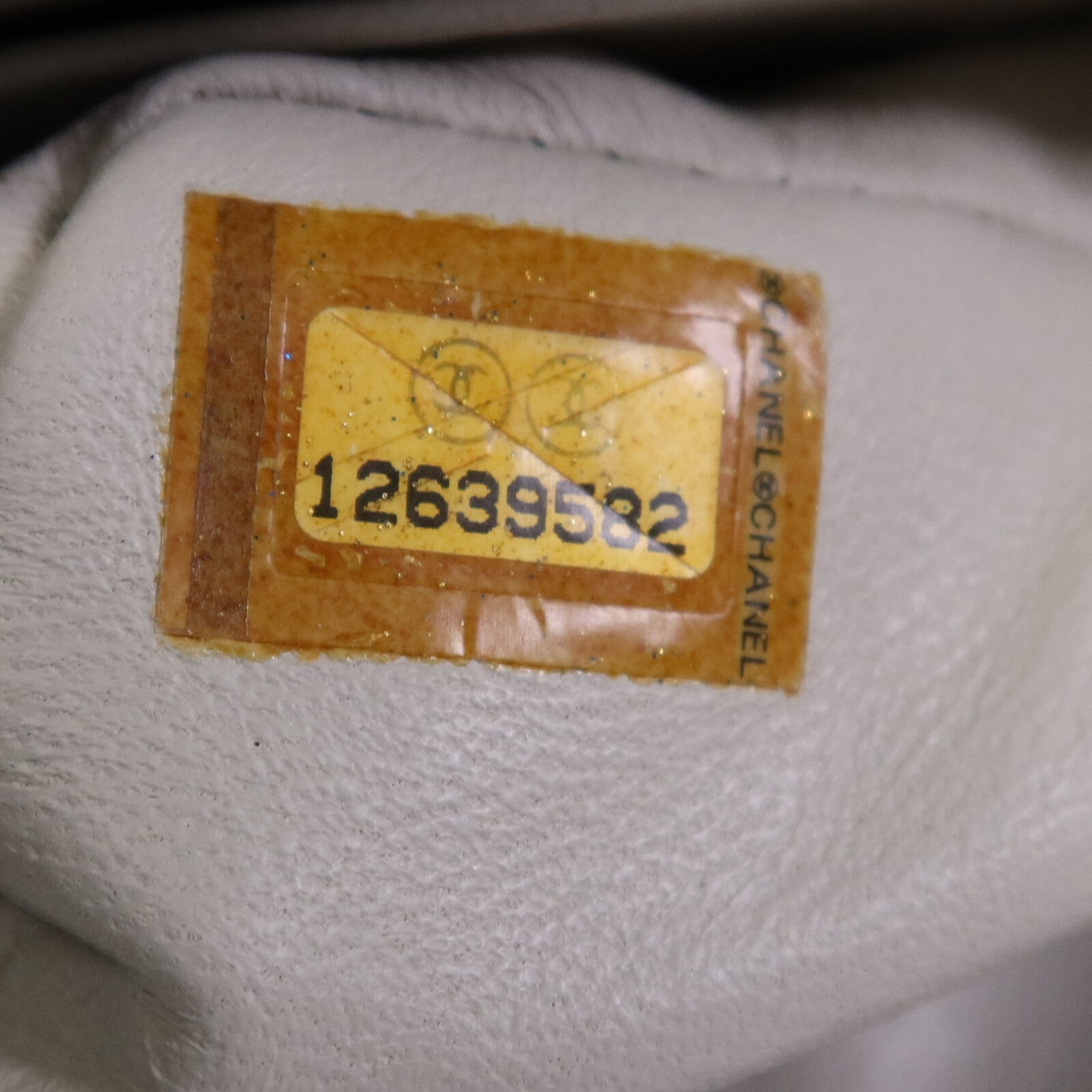 CHANEL 牛皮皮革Chain Shoulder Bag銀扣鏈帶肩背袋