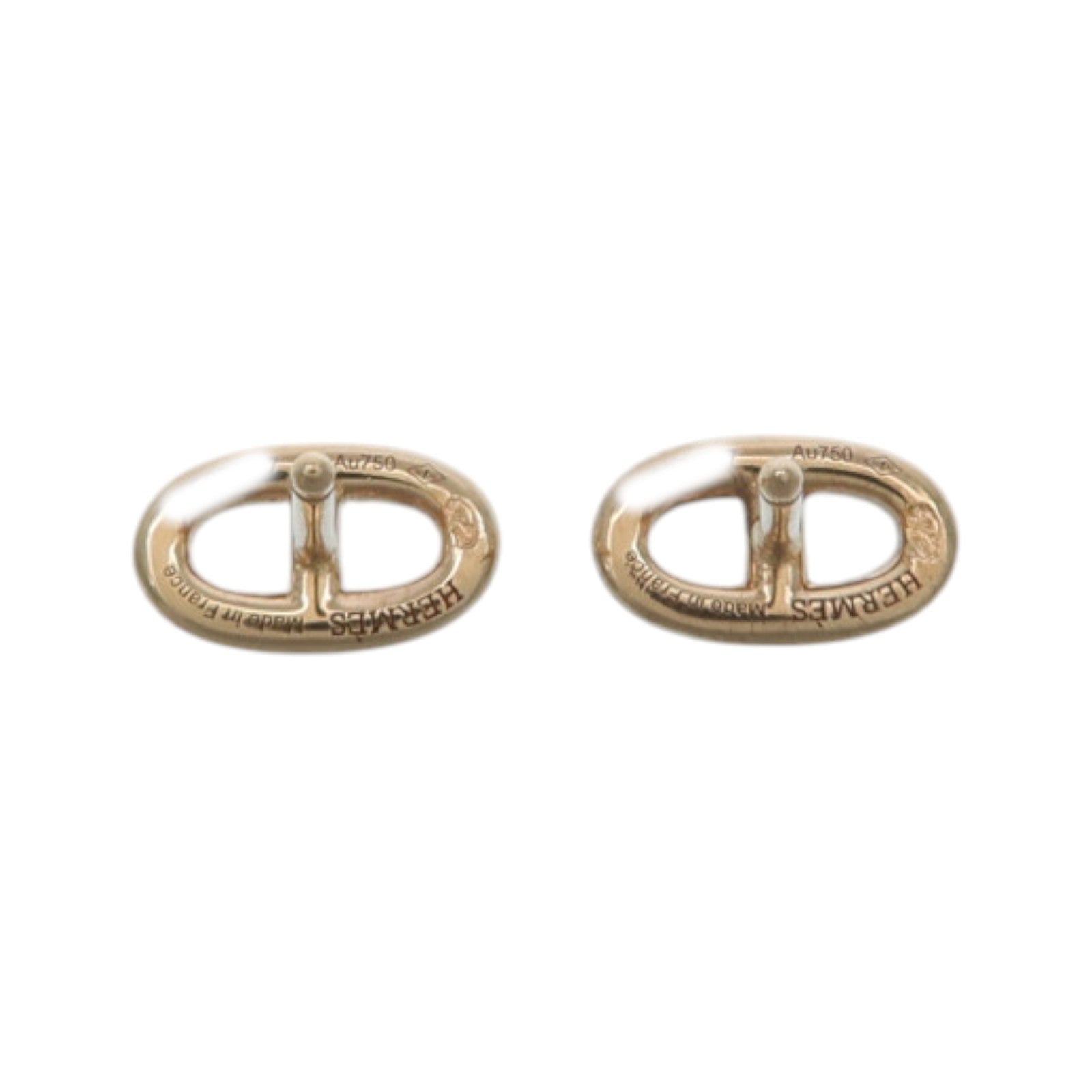 HERMES 18K玫瑰金Farandole earrings耳環