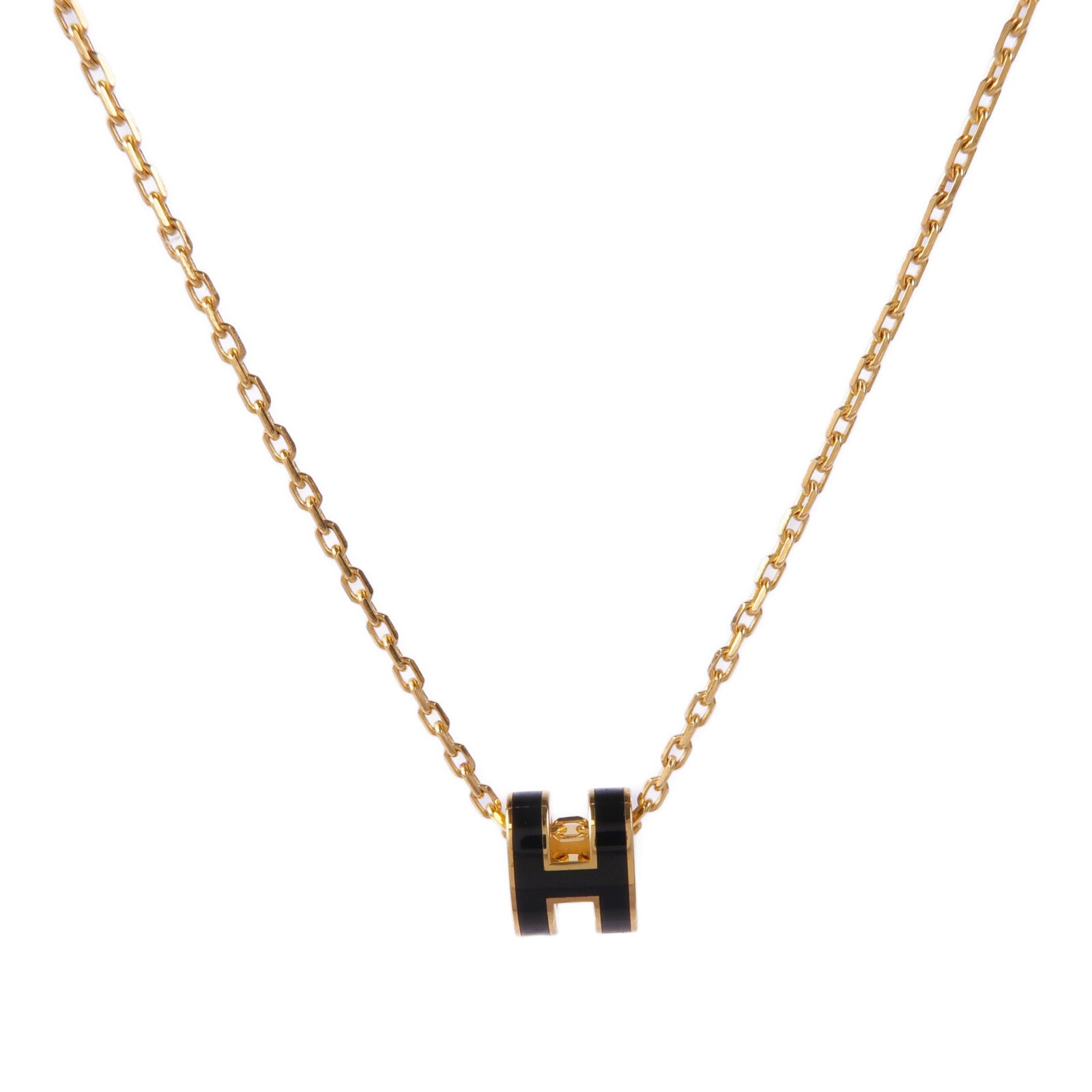 HERMES 金屬Mini Pop H Necklace項鍊