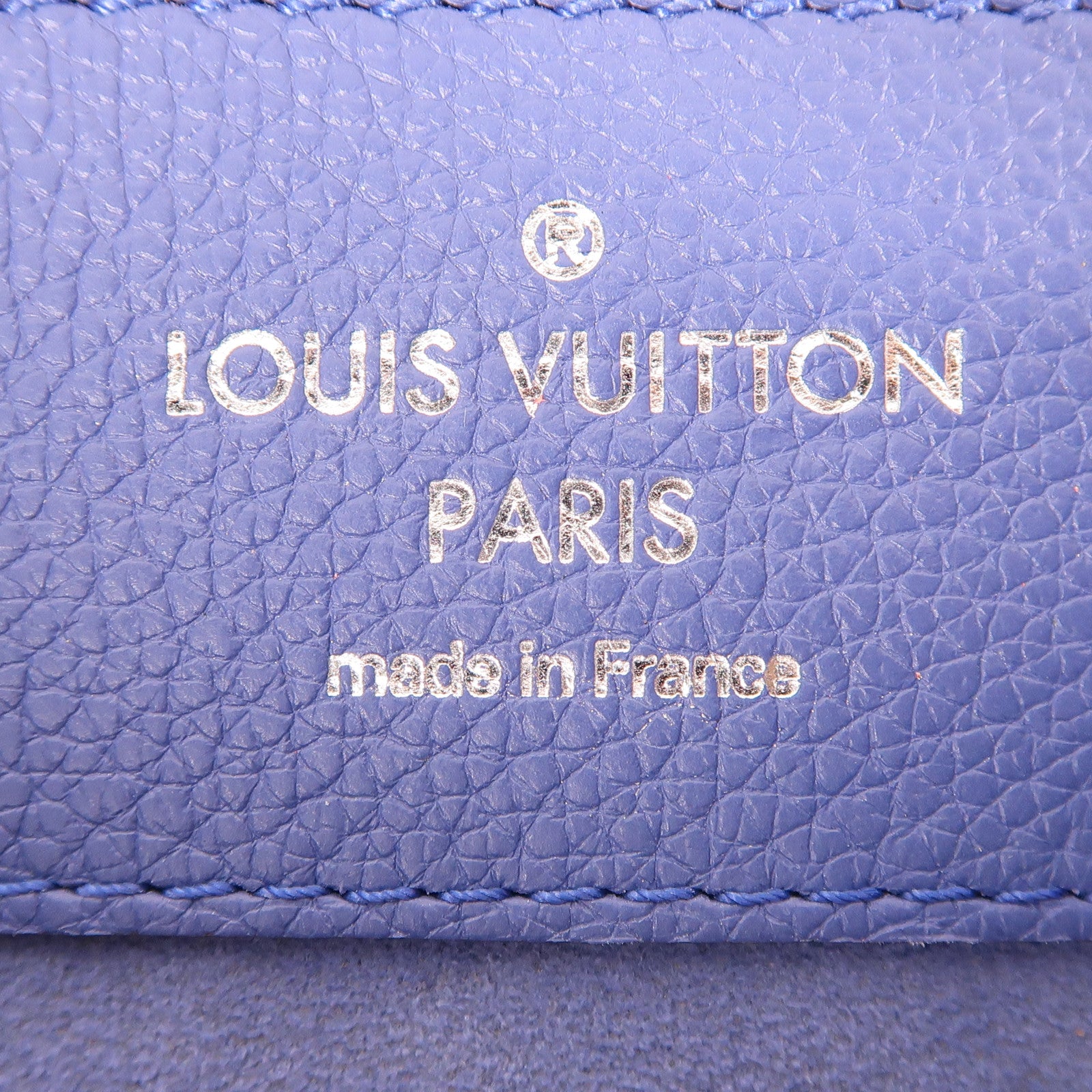 LOUIS VUITTON 牛皮皮革Lockme Backpack銀扣背包