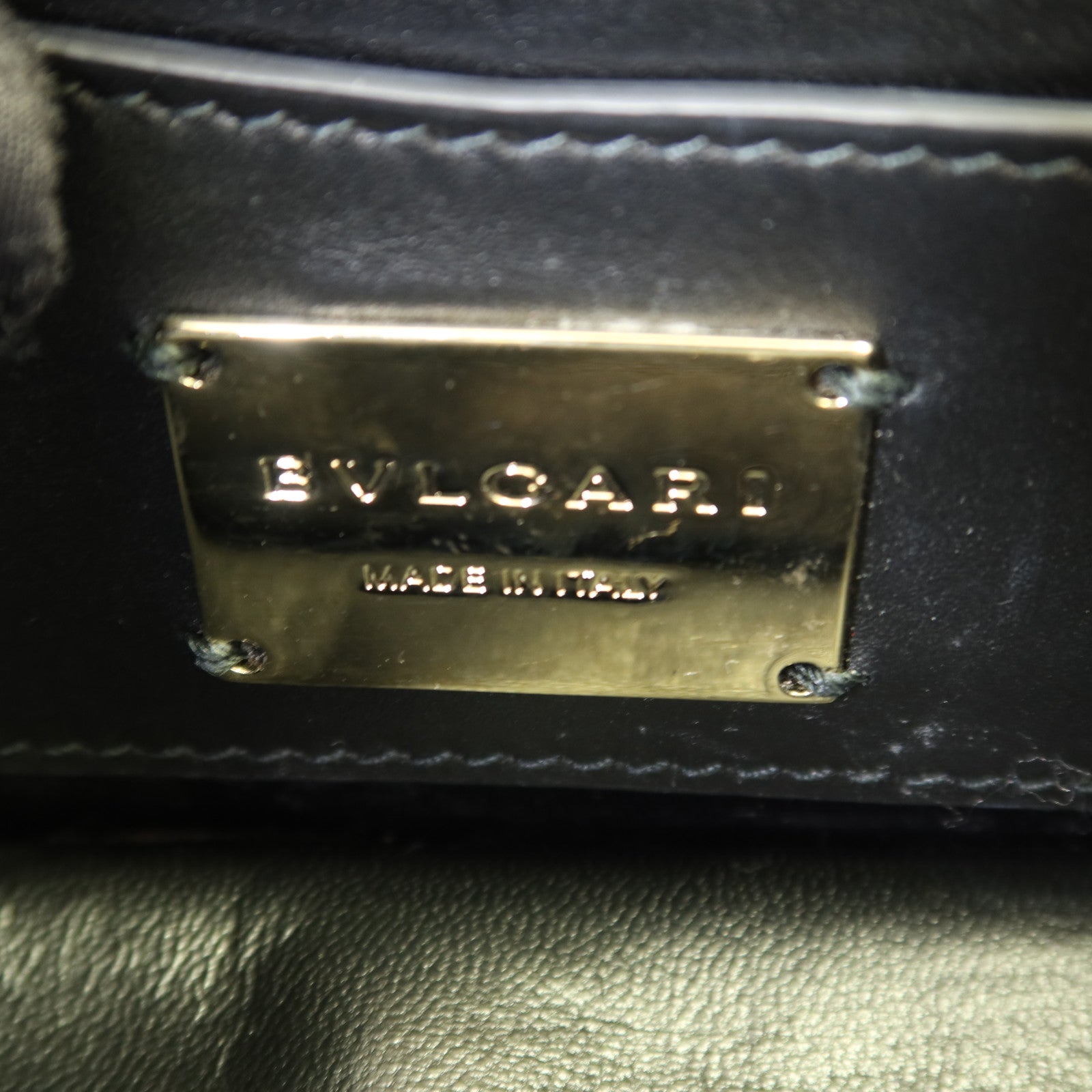 BVLGARI 牛皮皮革Serpenti Forever金扣鏈帶肩背袋