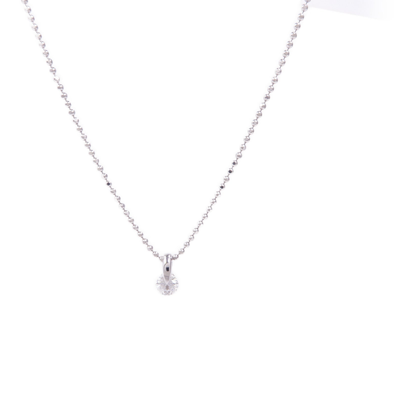 JEWELRY Diamond Necklace 18K White Gold