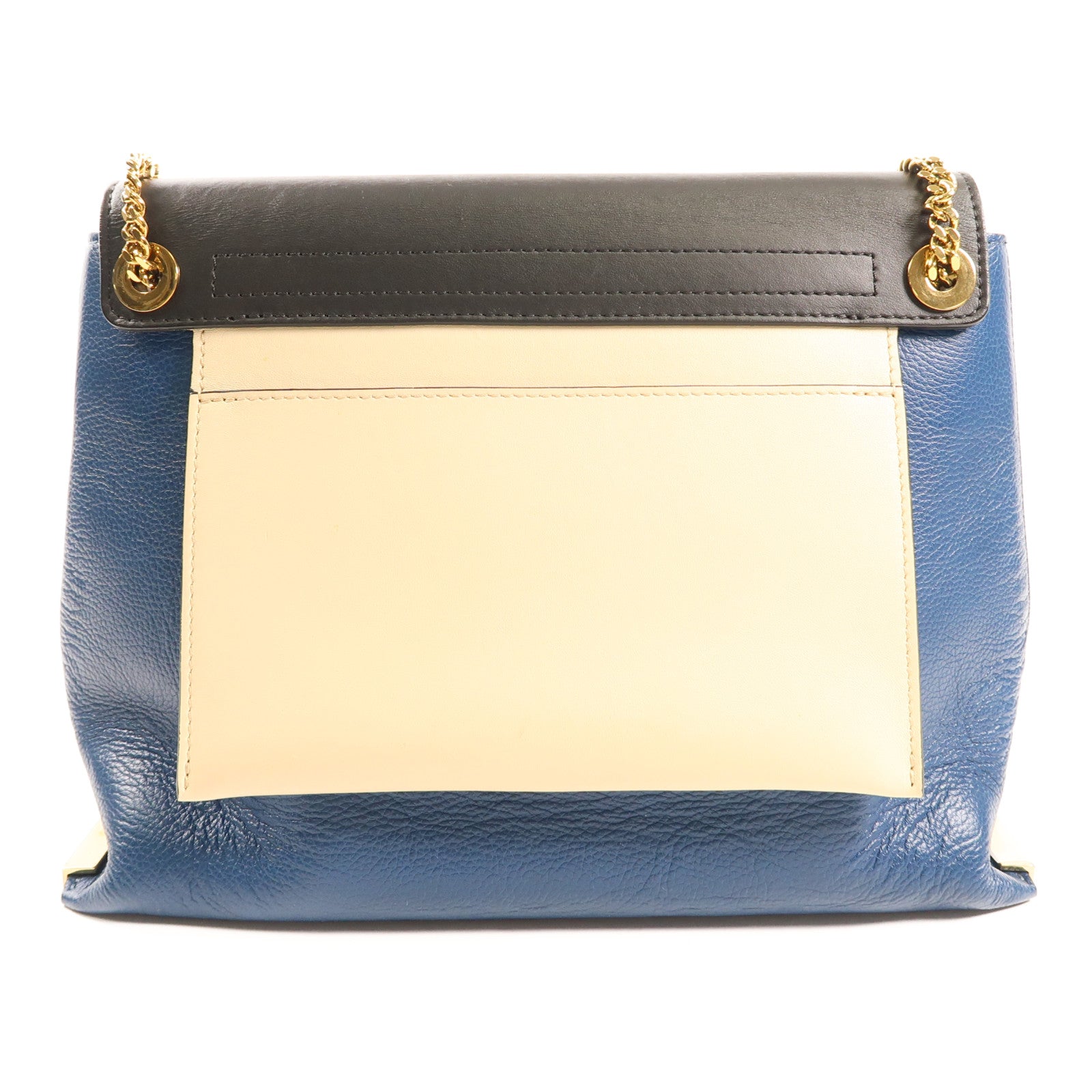 Chloe 【激減優惠】牛皮皮革Shoulder Tote金扣肩背袋