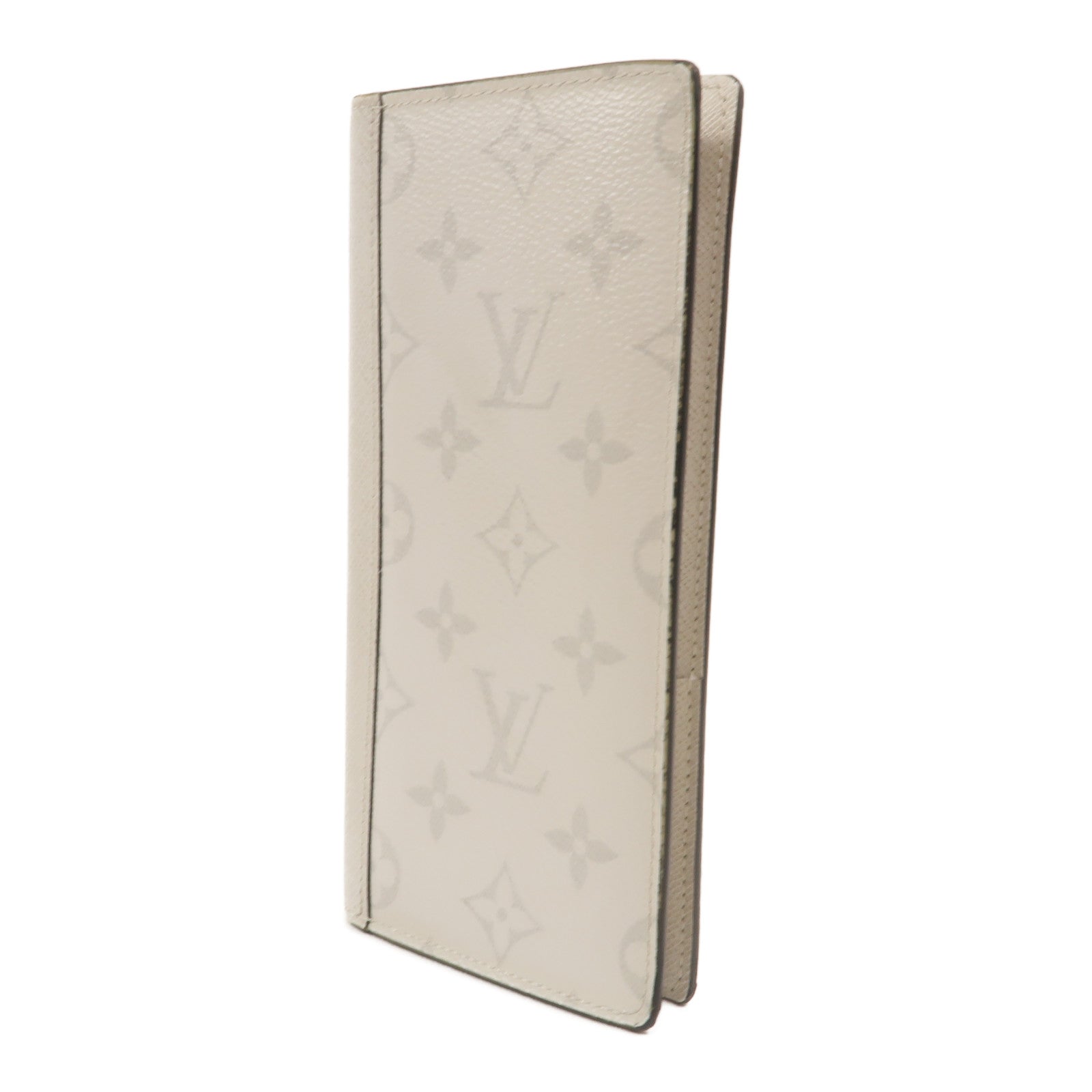 LOUIS VUITTON Monogram/Taiga Brazza長錢包