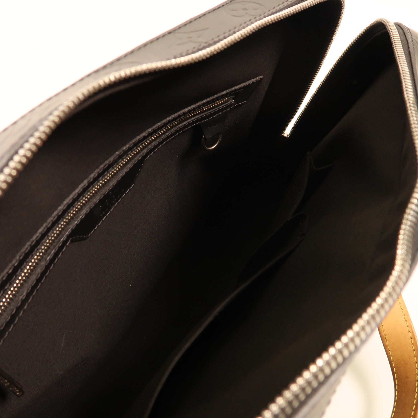 LOUIS VUITTON Monogram Mat Malden銀扣手挽袋