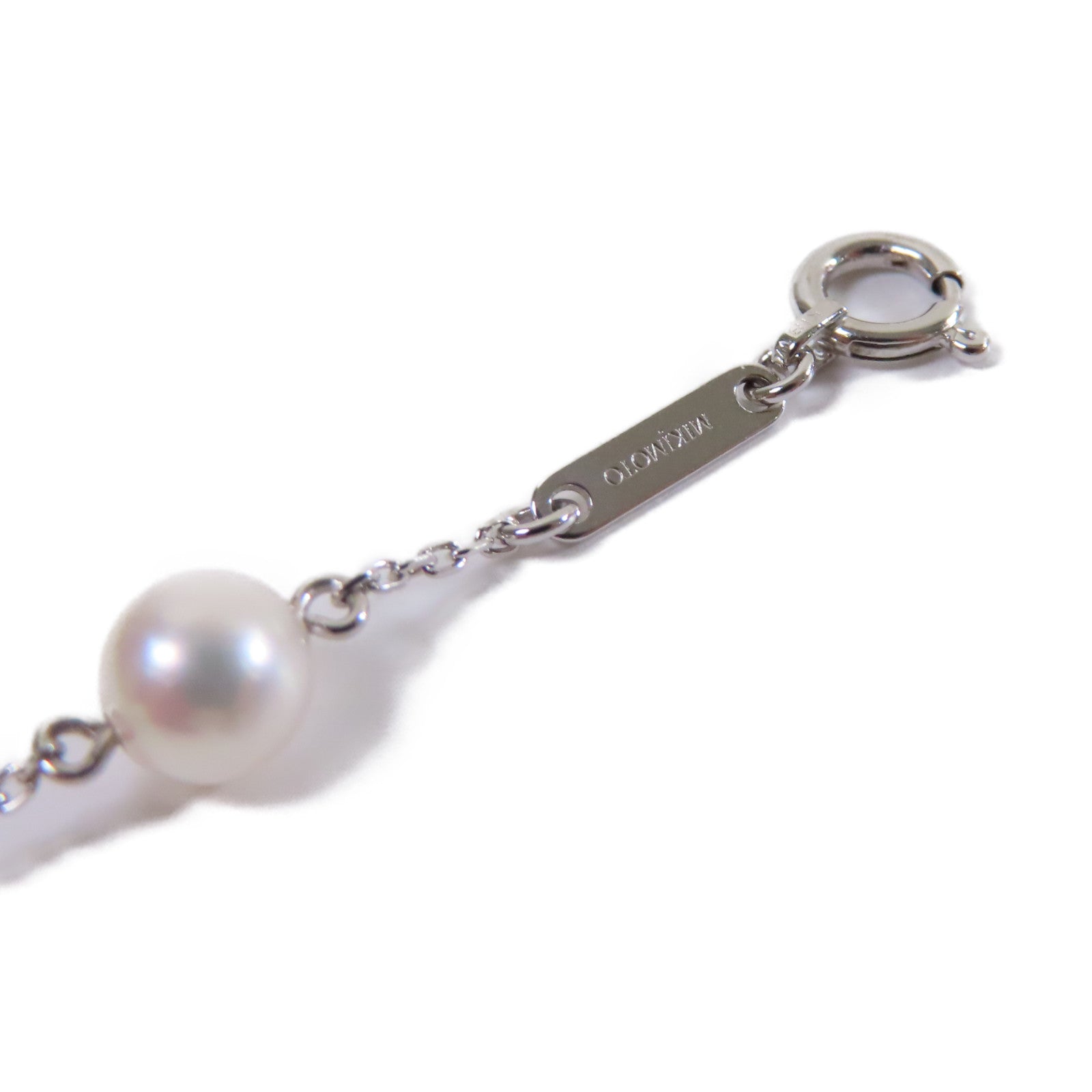 MIKIMOTO 18K白金/珍珠Pearl Bracelet手鏈