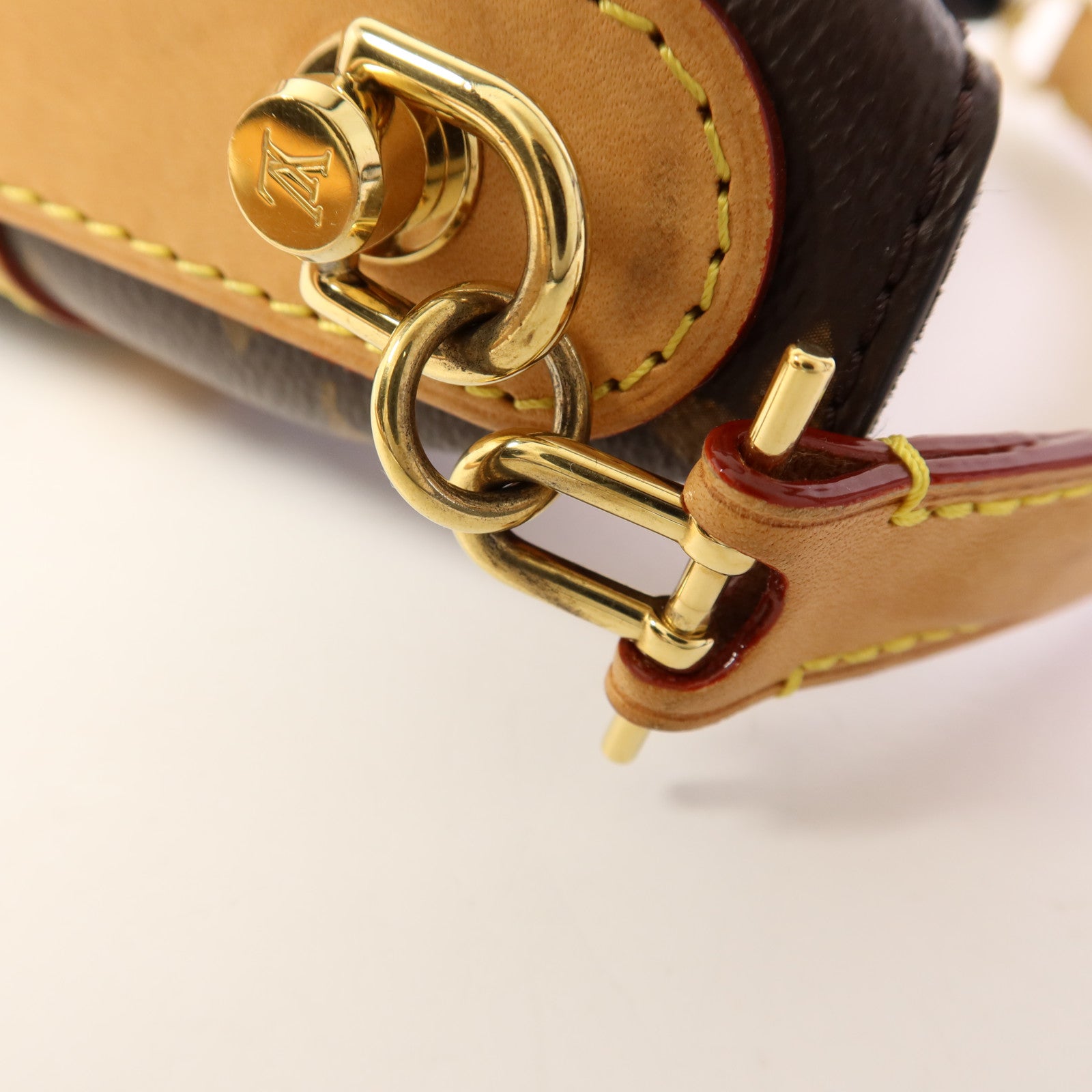 LOUIS VUITTON Monogram Duffle金扣手挽肩背兩用袋