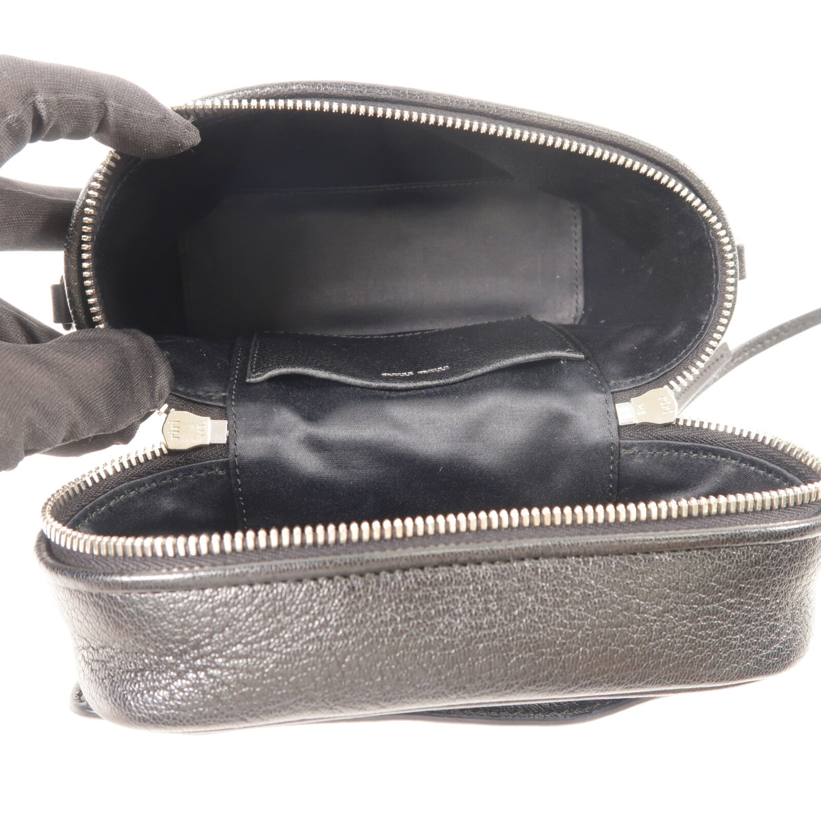 Miu Miu 牛皮皮革Vanity Bag手挽肩背兩用袋
