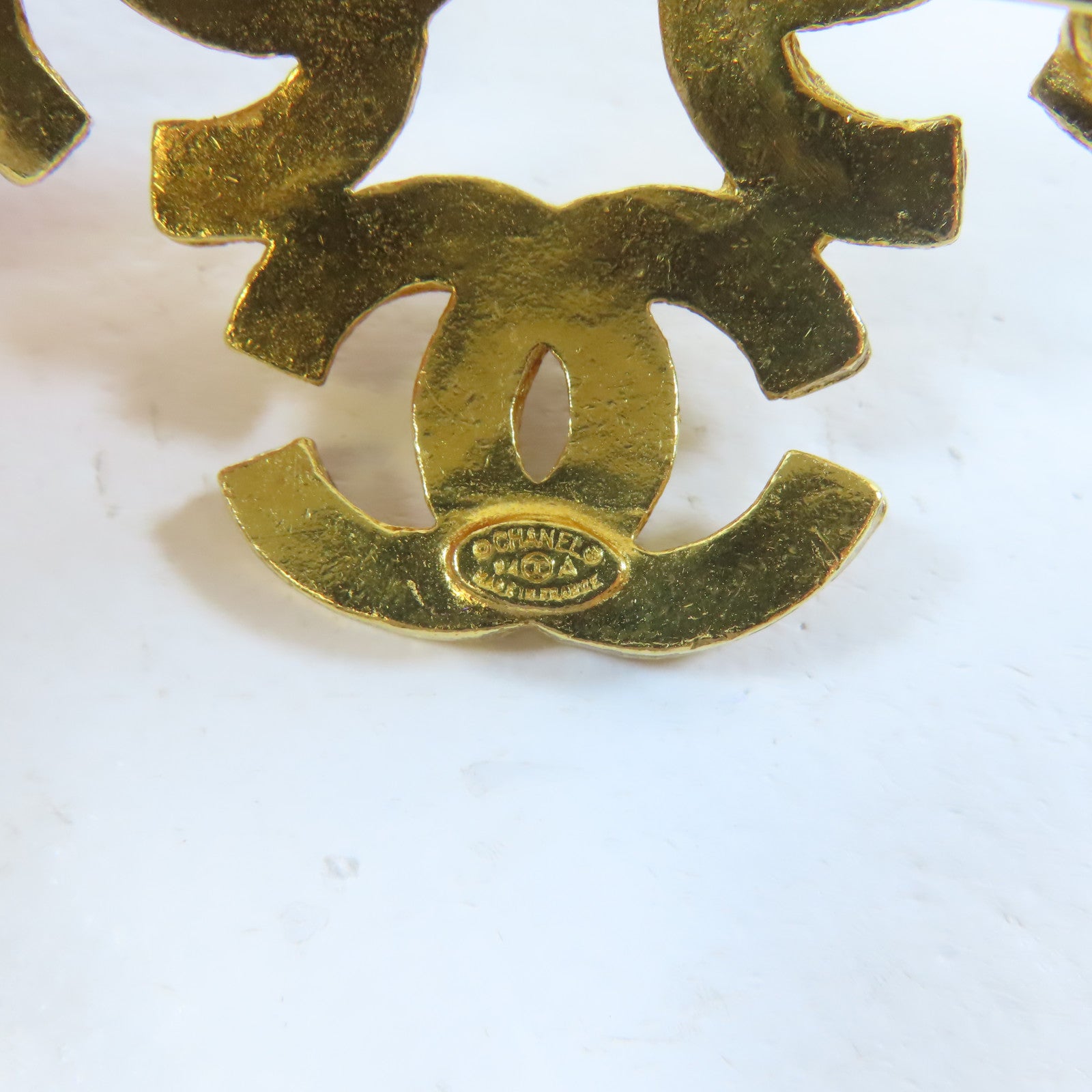 CHANEL 金屬Brooch胸針金色