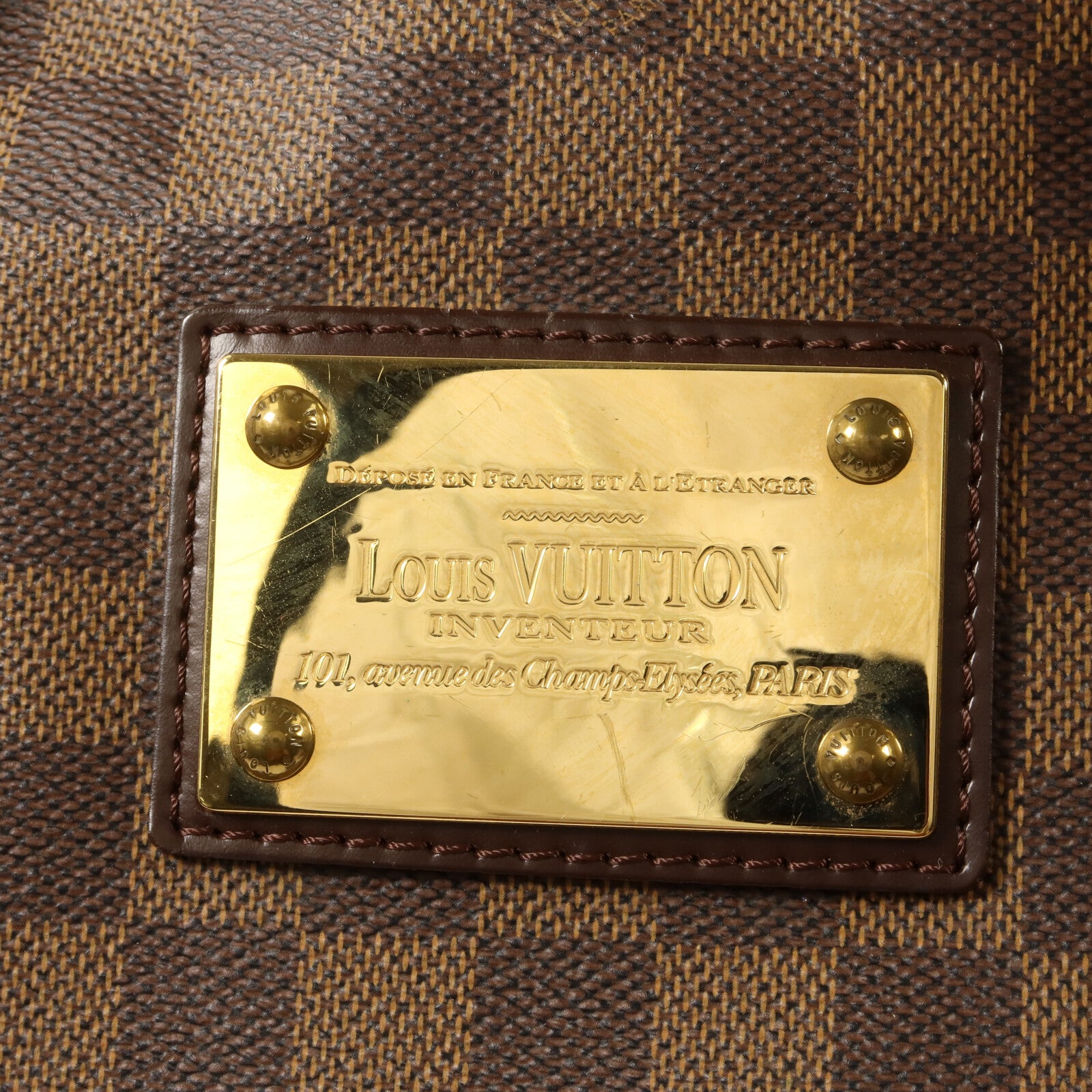 LOUIS VUITTON Damier Hampstead MM手挽袋