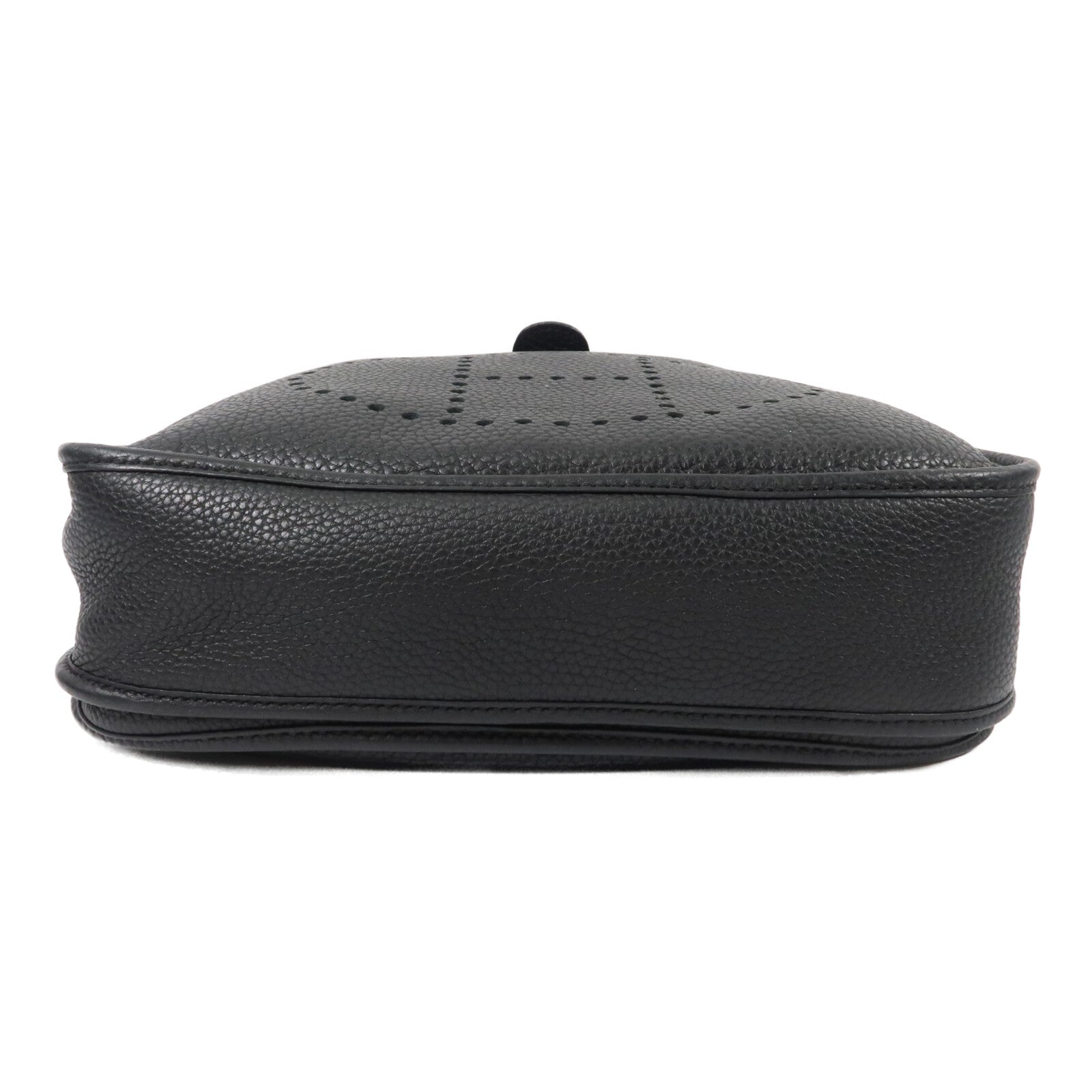 HERMES Clemence皮革Evelyne PM 肩背袋Noir