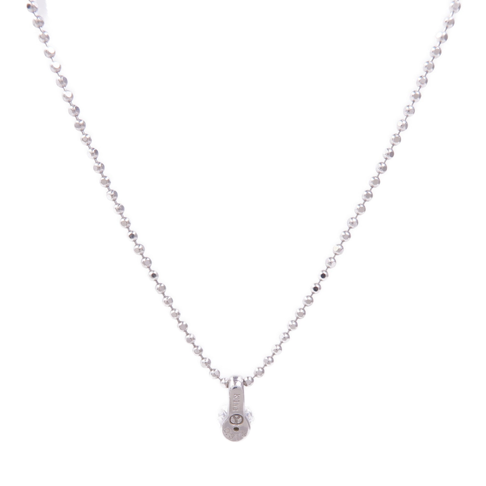 JEWELRY Diamond Necklace 18K White Gold