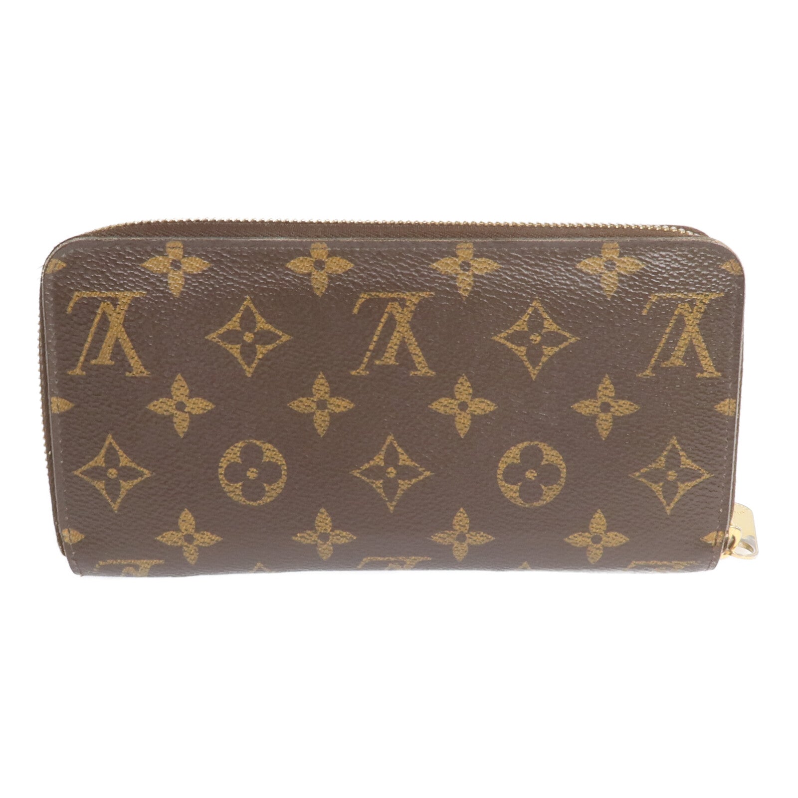 LOUIS VUITTON Monogram Zipper Long Wallet金扣長錢包