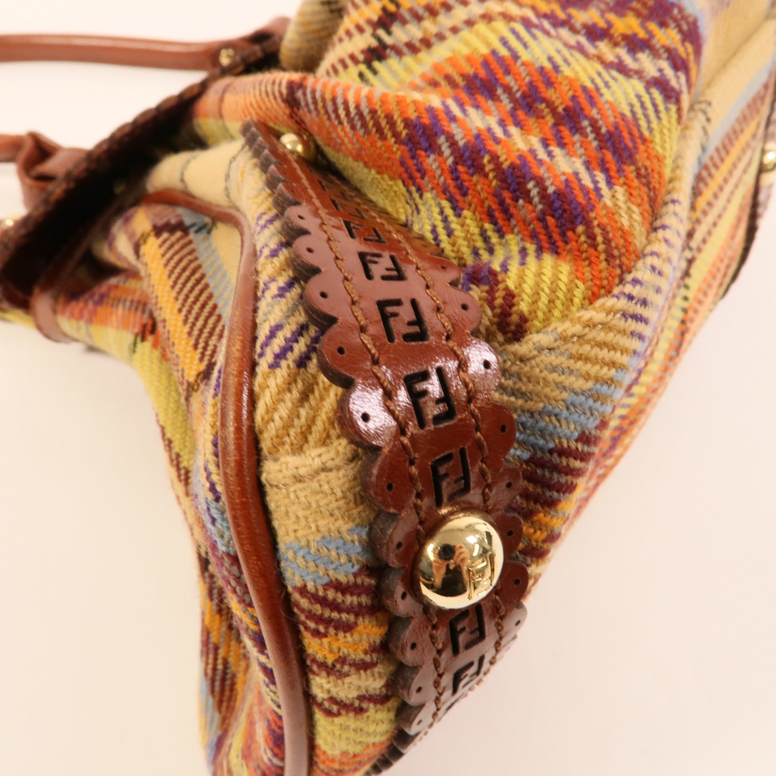 FENDI 棉質Vintage Bag手挽袋