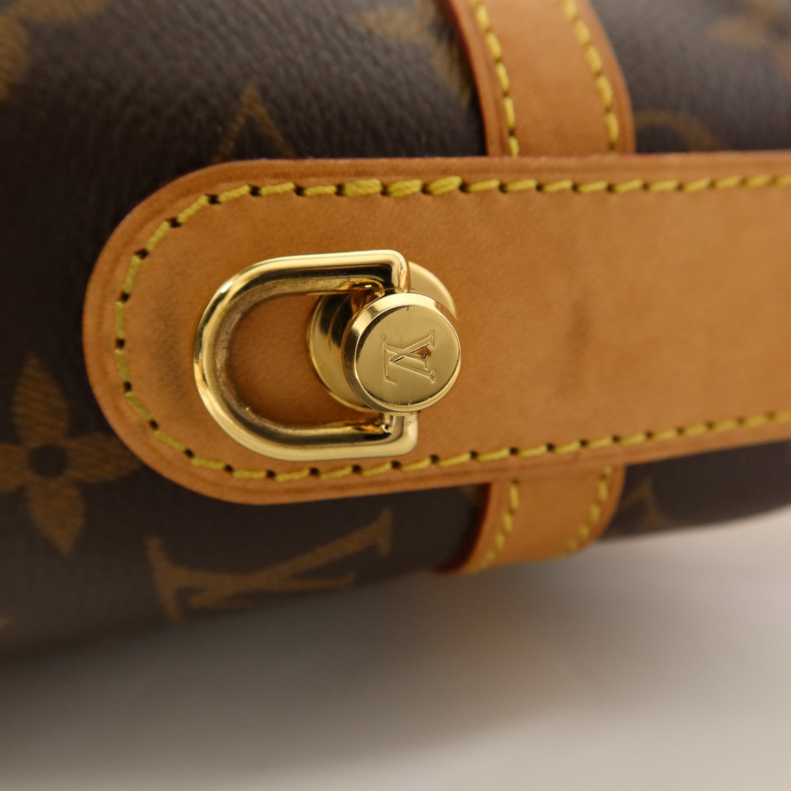 LOUIS VUITTON 【激減優惠】Monogram Duffle金扣手挽肩背兩用袋