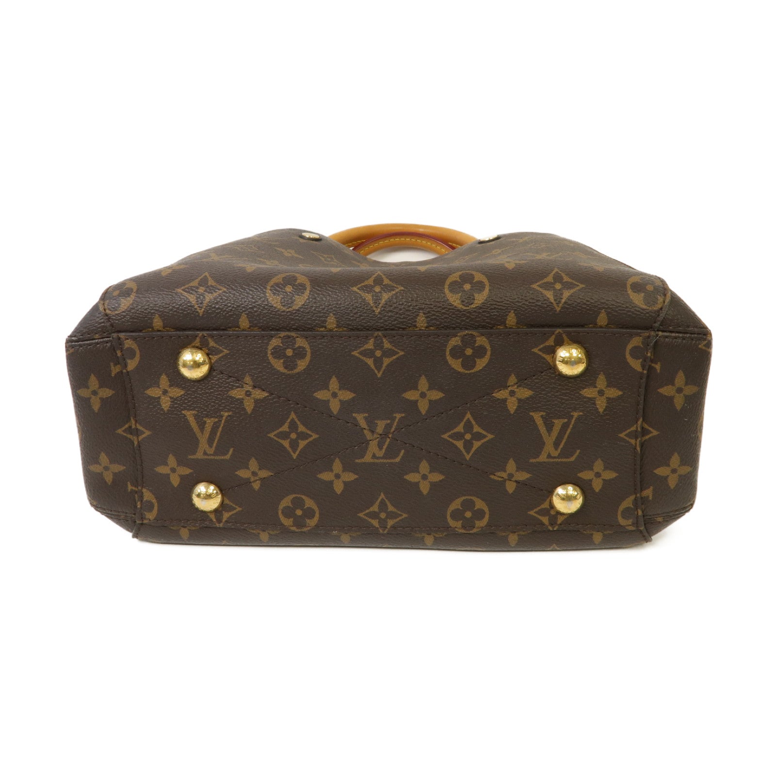 LOUIS VUITTON 【激減優惠】Monogram Montaigne BB金扣手挽肩背兩用袋啡色